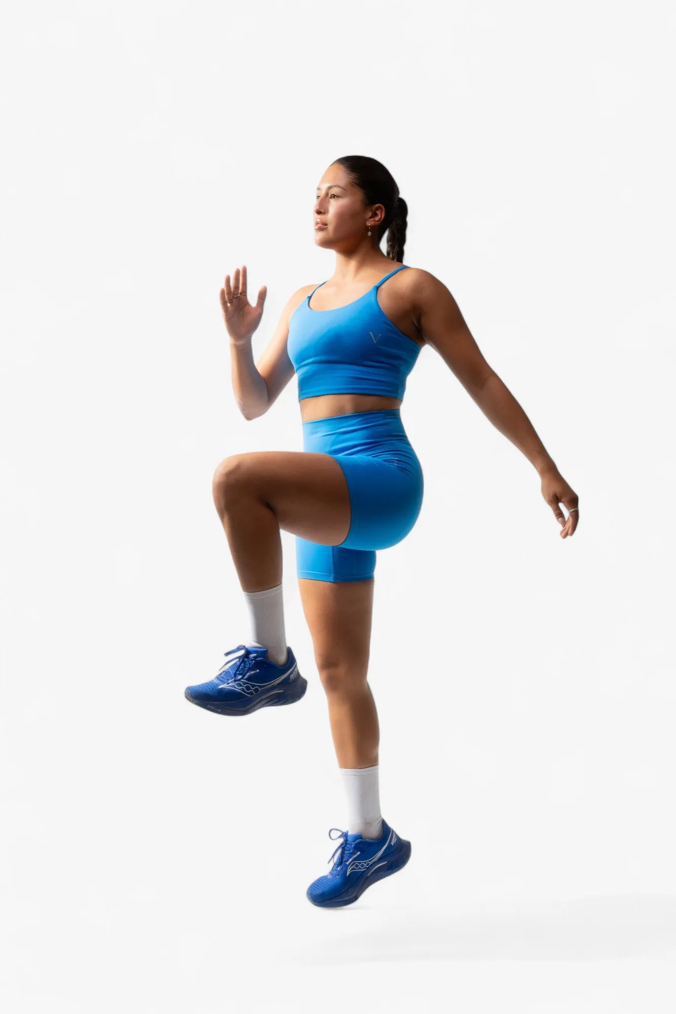 Hyper Cycling Seamless Shorts Vibrant Sky sold by Vitae Apparel product image thumbnail 5