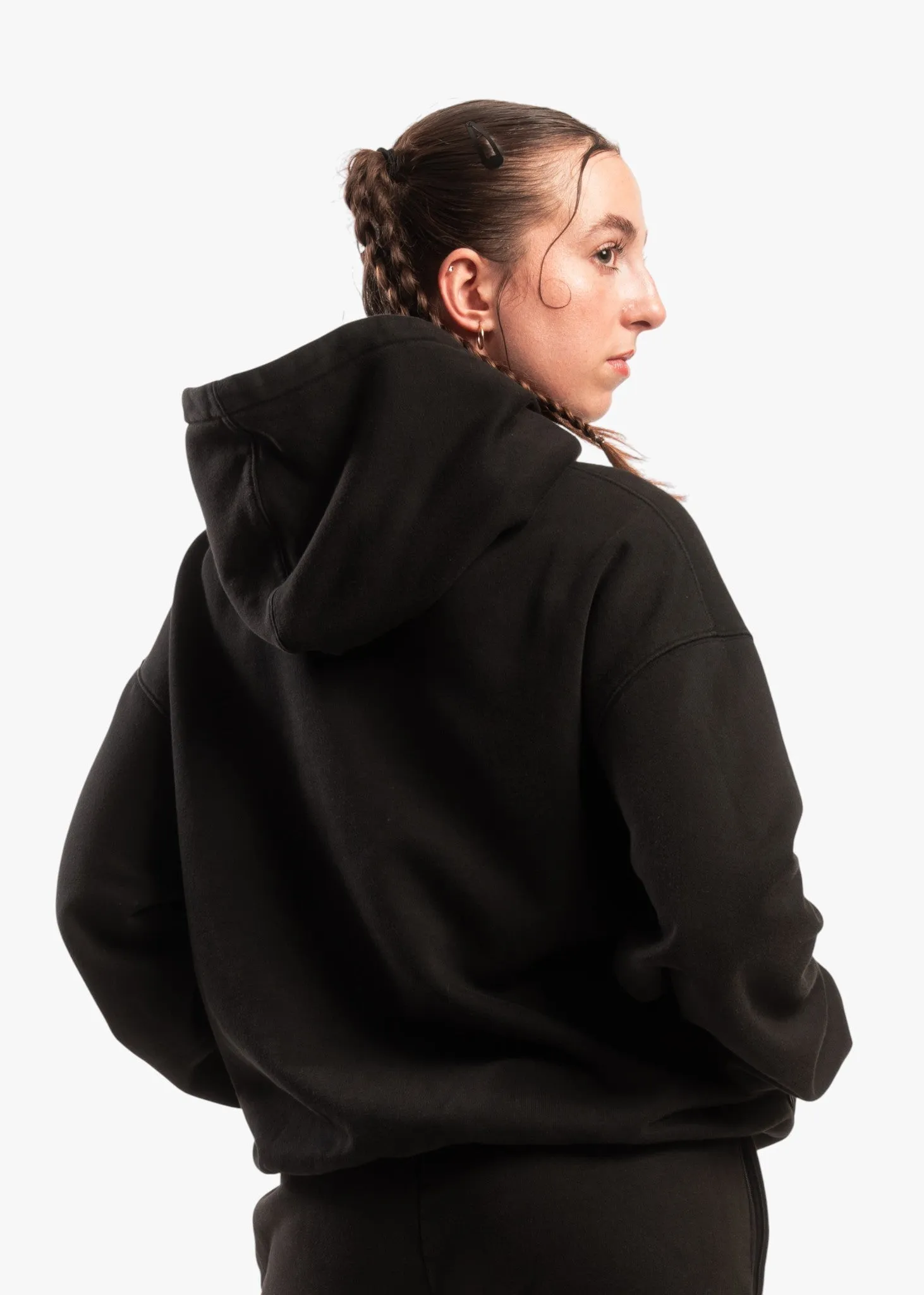 MotionFleece Adapt Hoodie Charcoal Black sold by Vitae Apparel product image thumbnail 4