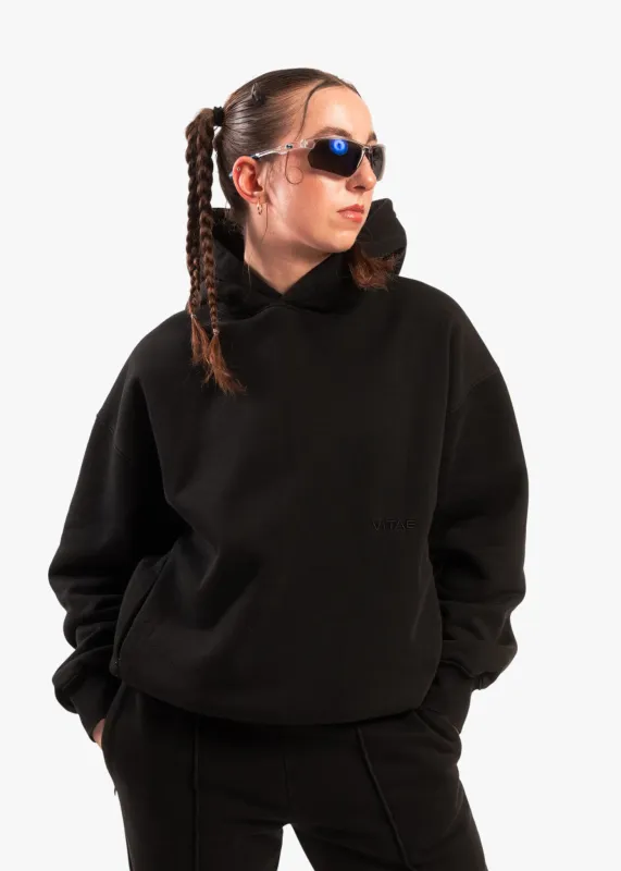 MotionFleece Adapt Hoodie Charcoal Black sold by Vitae Apparel