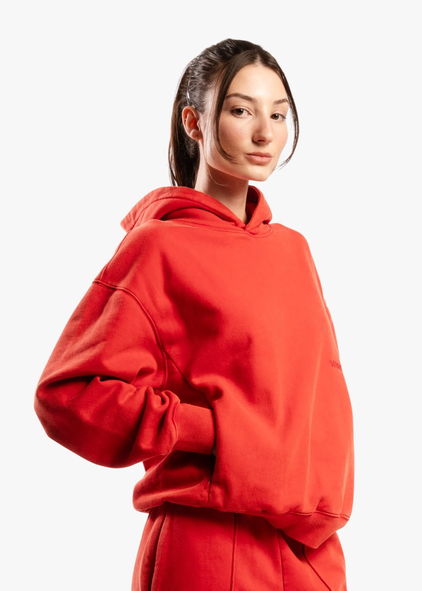 MotionFleece Adapt Hoodie Fireside Red sold by Vitae Apparel product image thumbnail 2