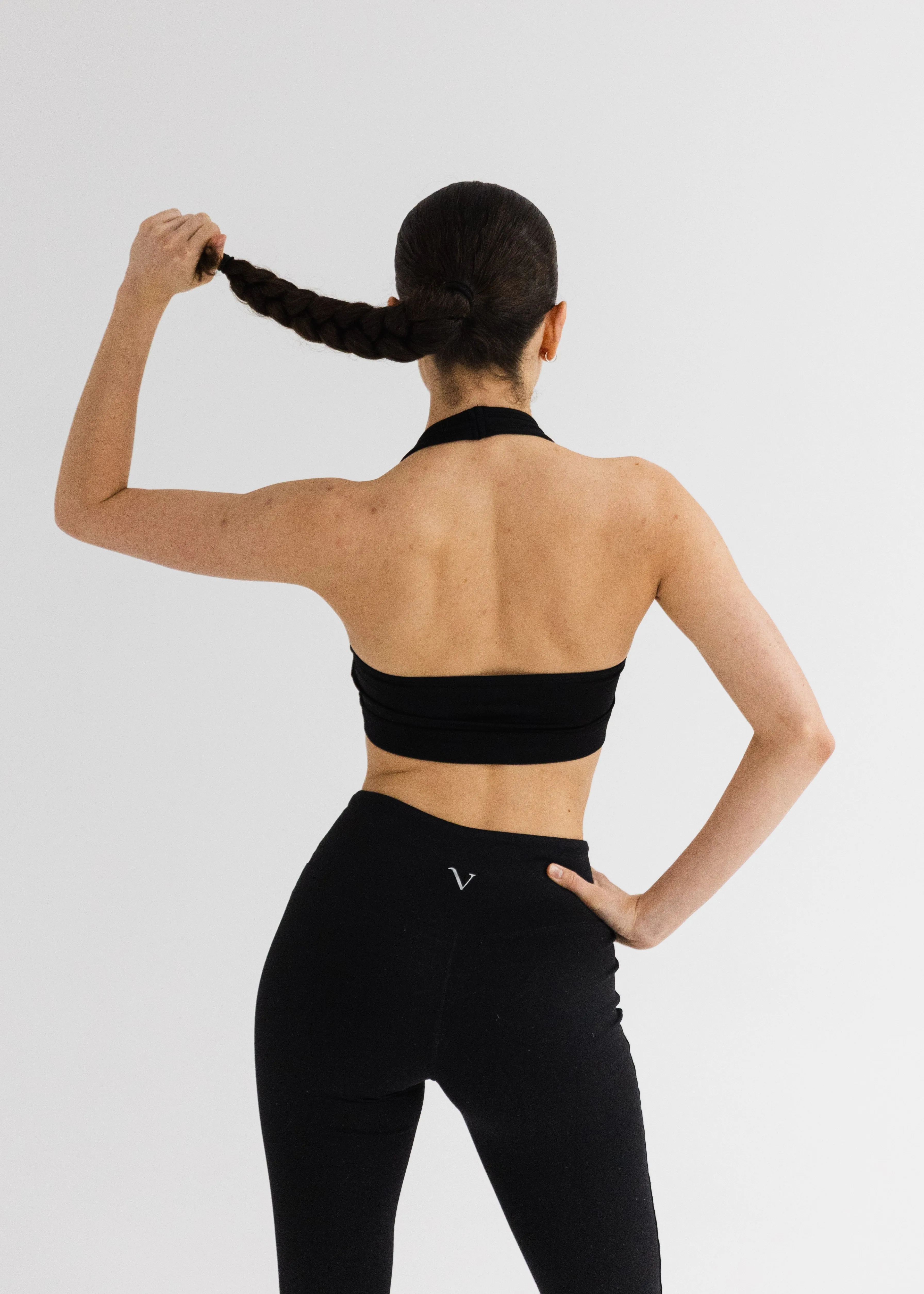 Formfit Move Halter Sports Bra Black sold by Vitae Apparel product image thumbnail 3