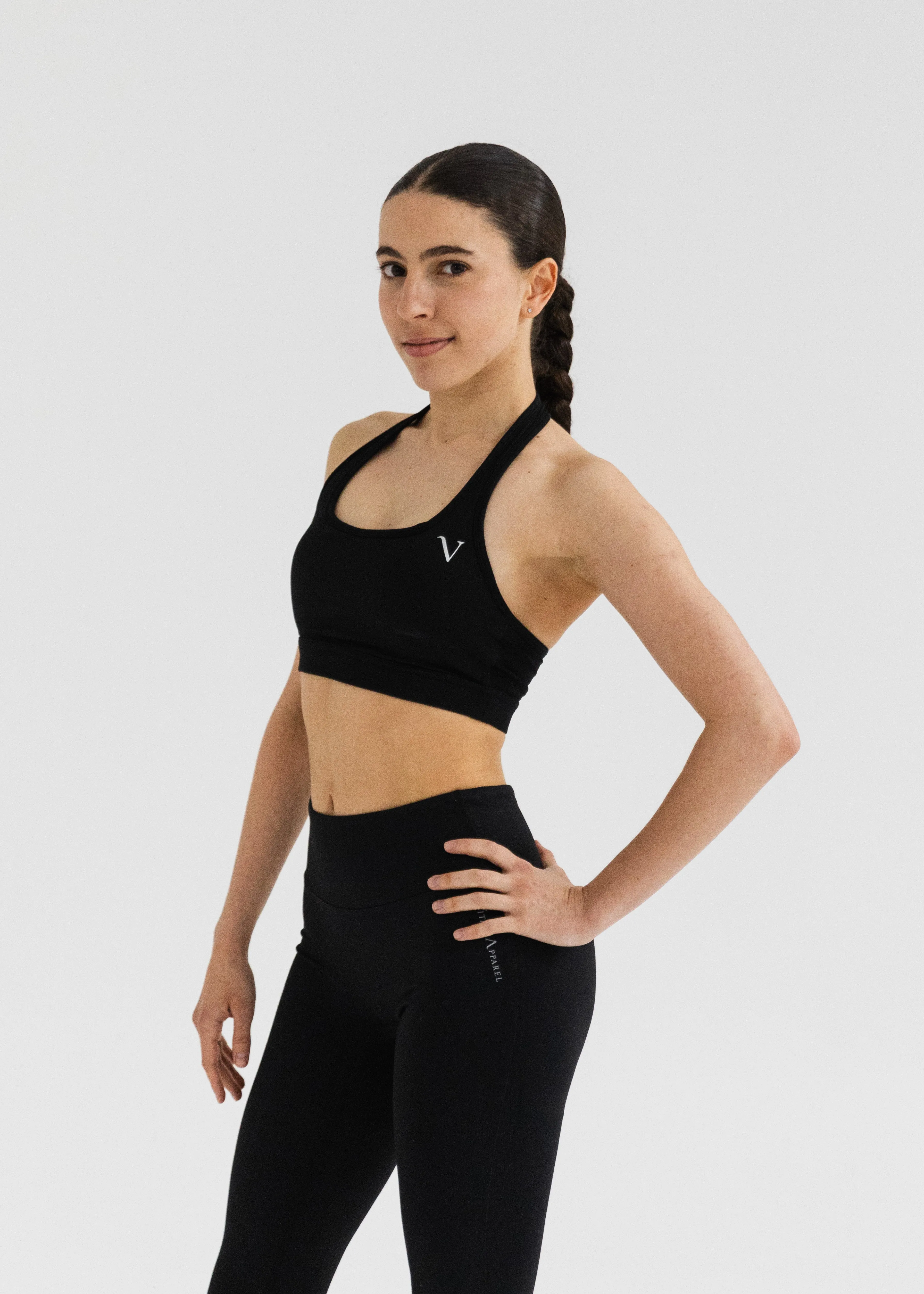 Formfit Move Halter Sports Bra Black sold by Vitae Apparel product image thumbnail 2