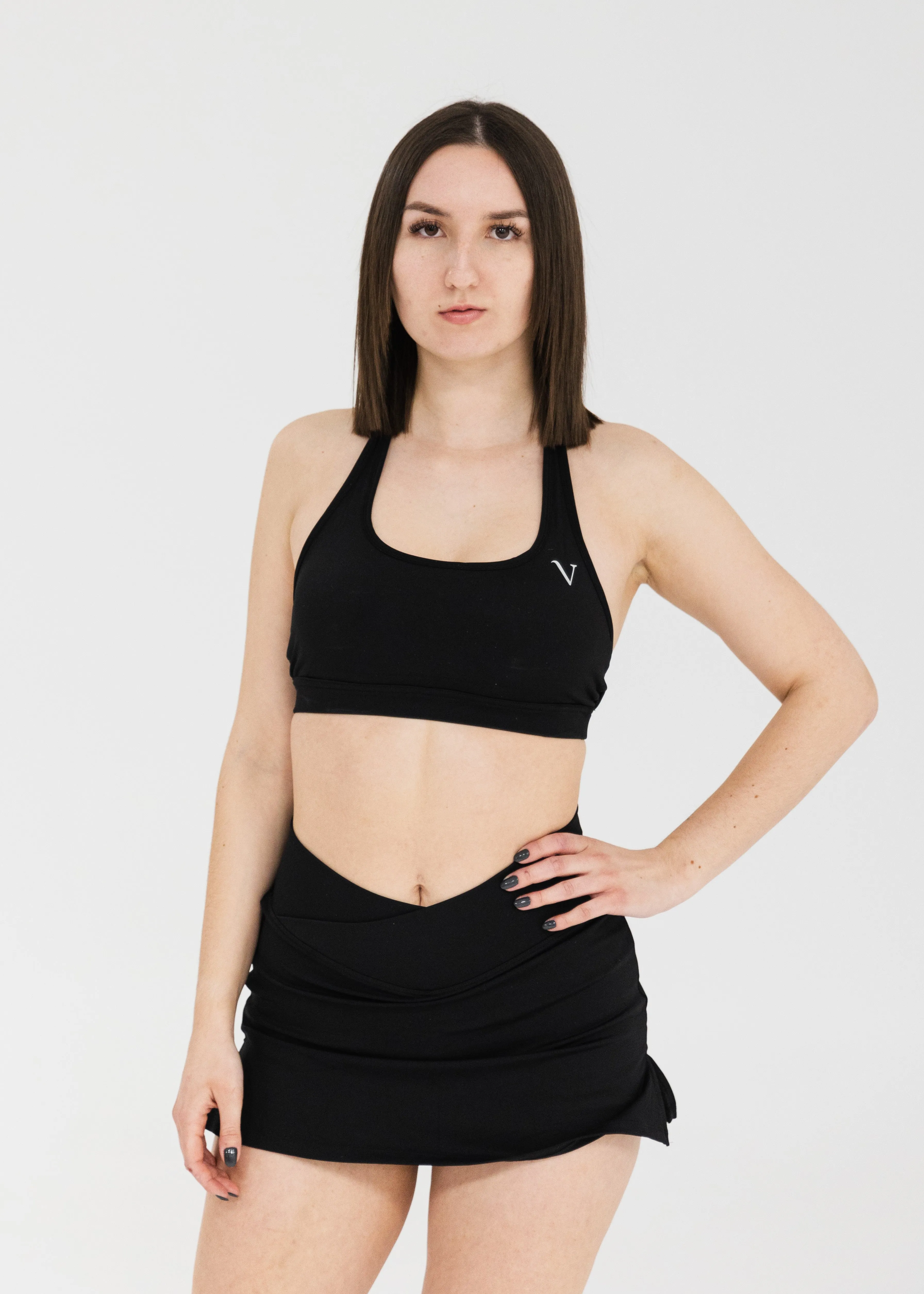 Formfit Move Halter Sports Bra Black sold by Vitae Apparel product image thumbnail 5
