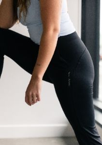 Warm Up Straight Legged Pant Black sold by Vitae Apparel