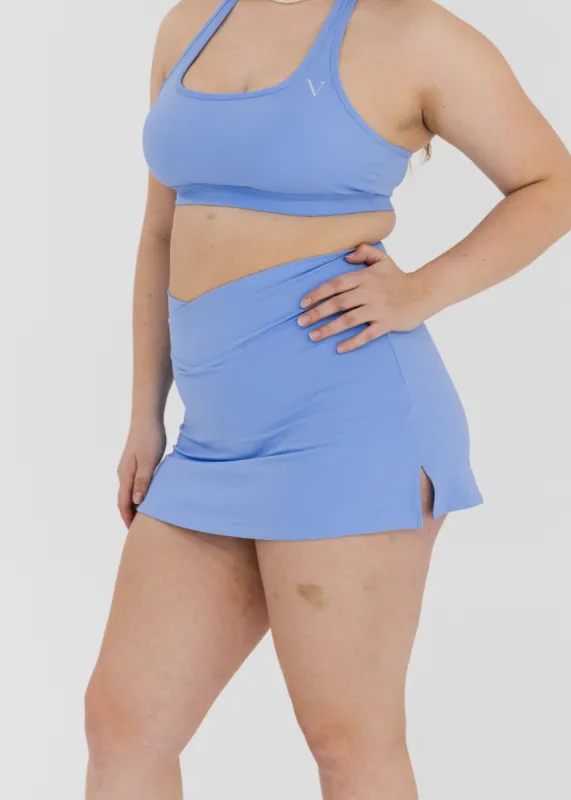 Formfit Move Crossover Tennis Skirt Sky Blue sold by Vitae Apparel