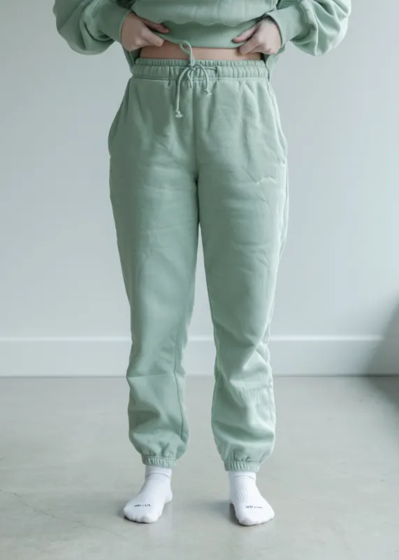 Belle Ame Sweat Pants Pistachio Green sold by Vitae Apparel