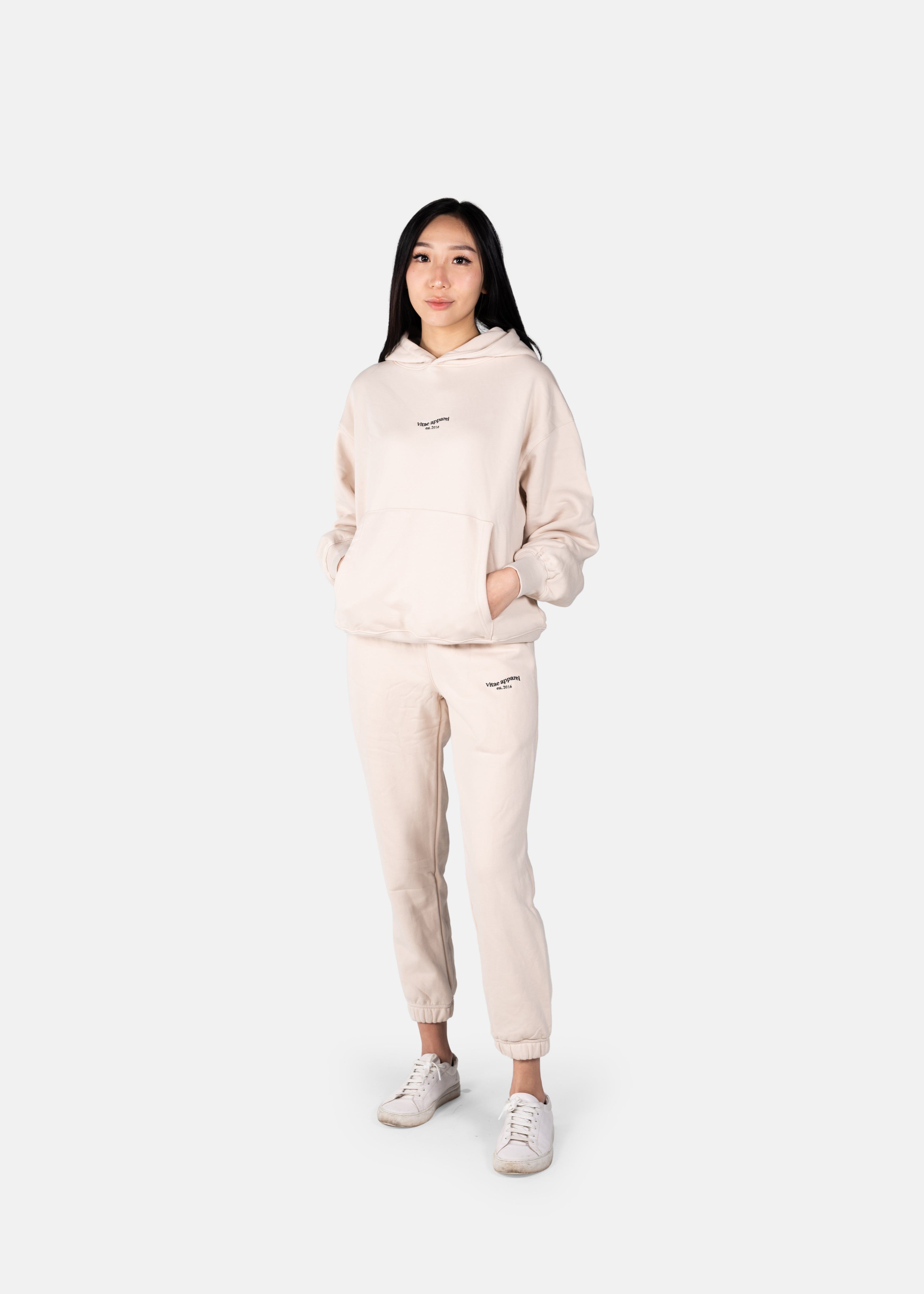 Winding Down Sweatpants Oat Milk White sold by Vitae Apparel product image thumbnail 5