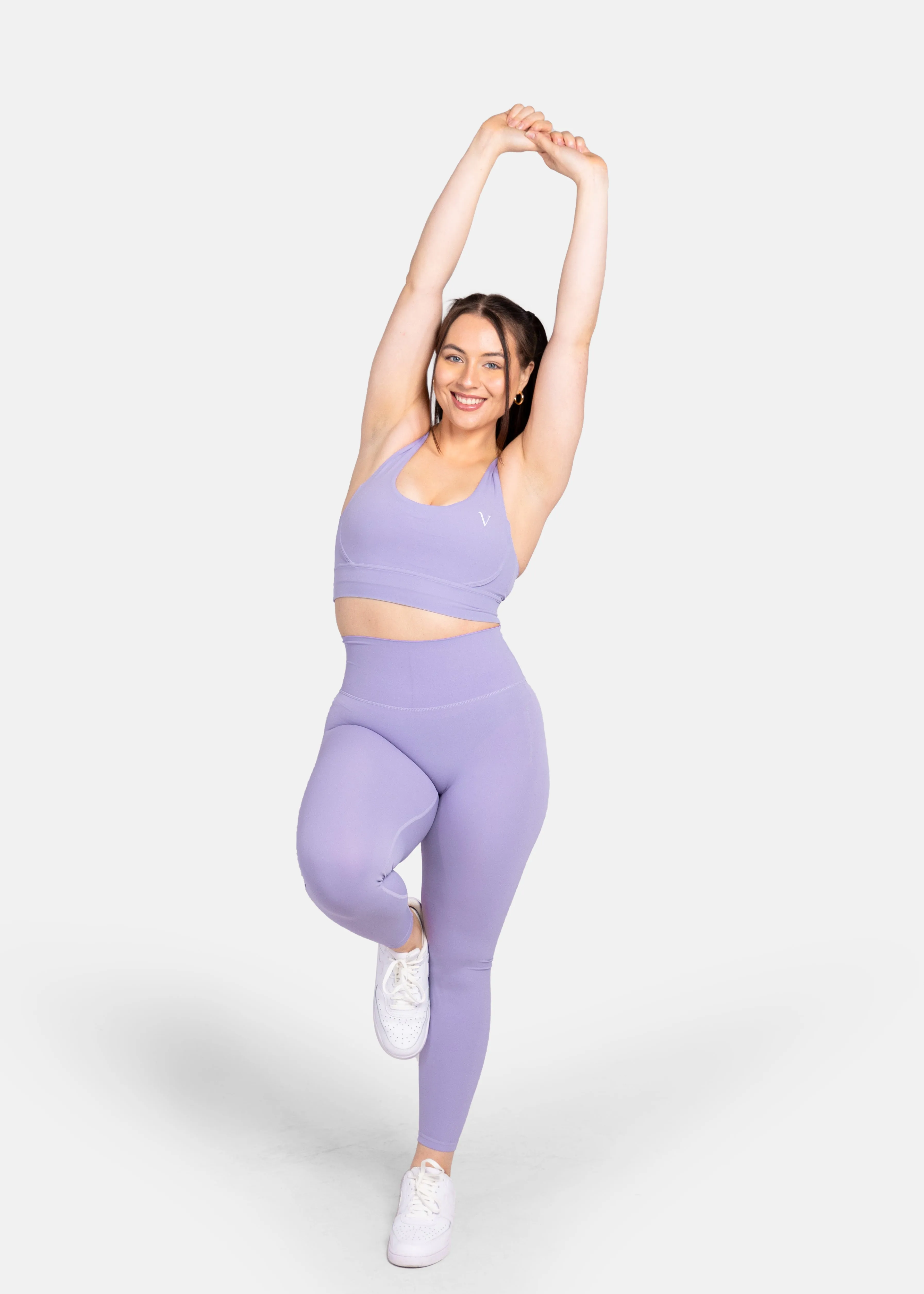 Ultra Flex Seamless Leggings Pastel Purple sold by Vitae Apparel product image thumbnail 4