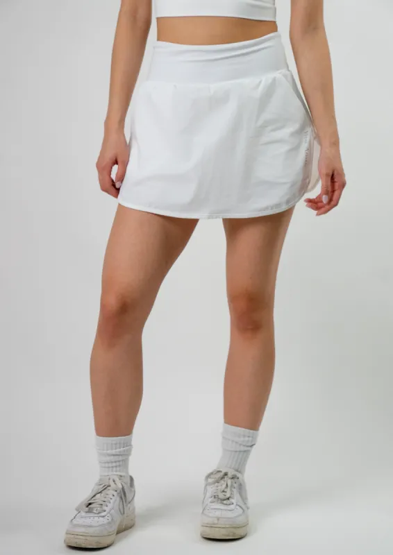 Ultra Sport Tennis Skirt White sold by Vitae Apparel