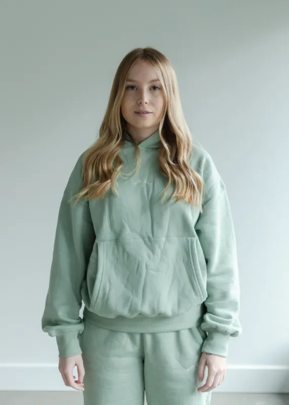 Belle Ame Oversized Hoodie Pistachio Green sold by Vitae Apparel