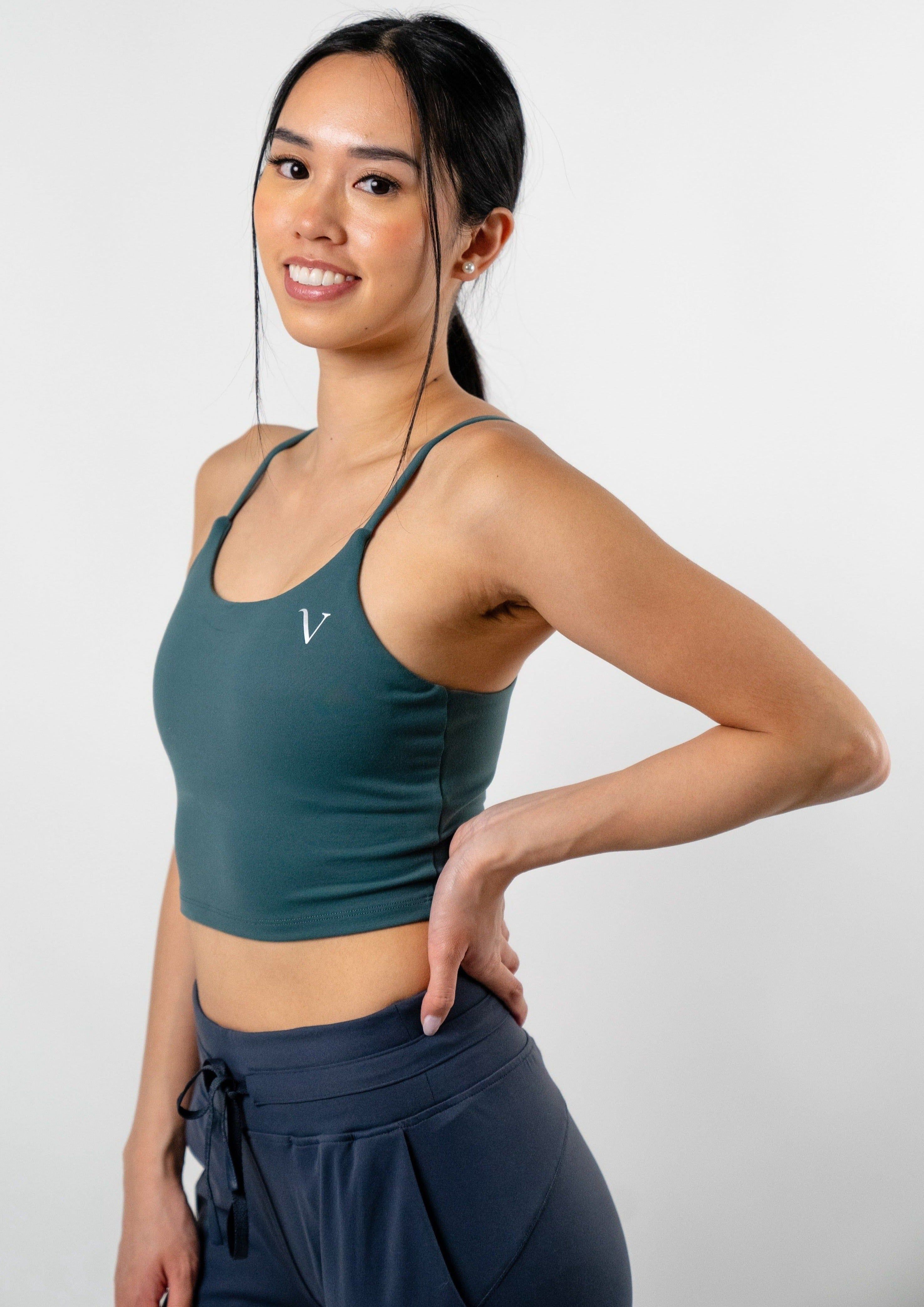 Elevate Tank Top Dark Green sold by Vitae Apparel product image thumbnail 3