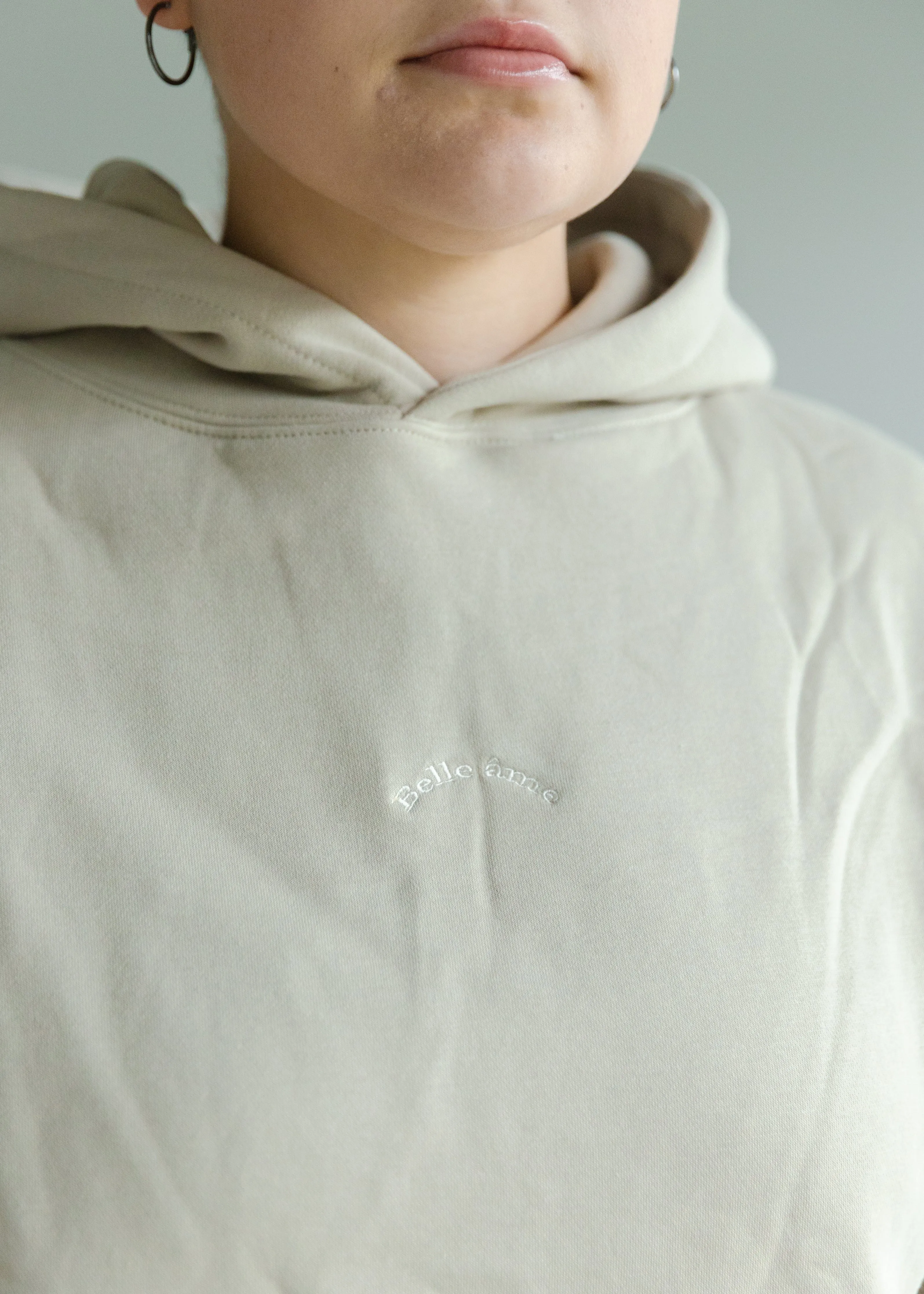 Belle Ame Oversized Hoodie Champagne Beige sold by Vitae Apparel product image thumbnail 2