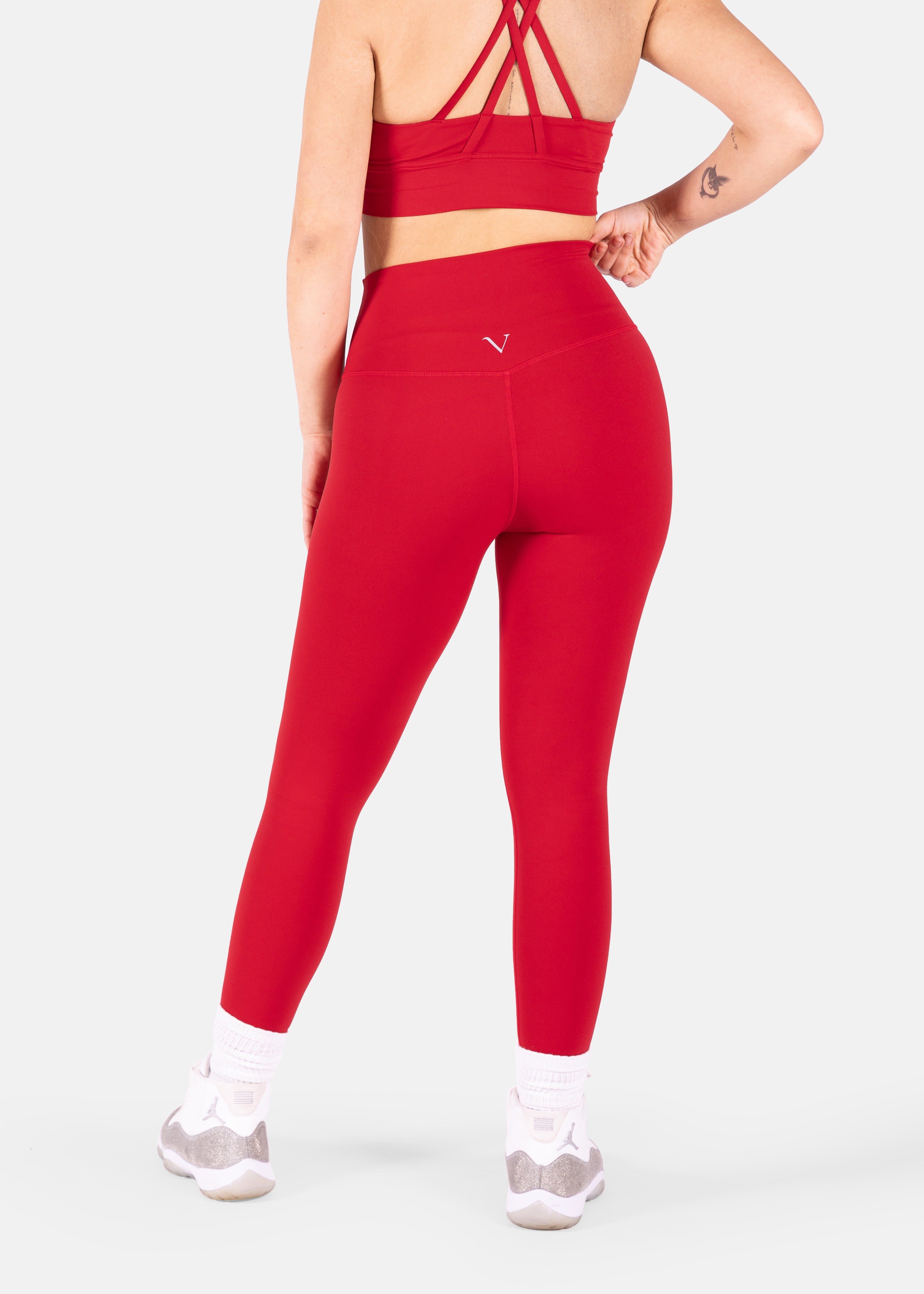 Ultra Flex Seamless Leggings Red sold by Vitae Apparel product image thumbnail 7