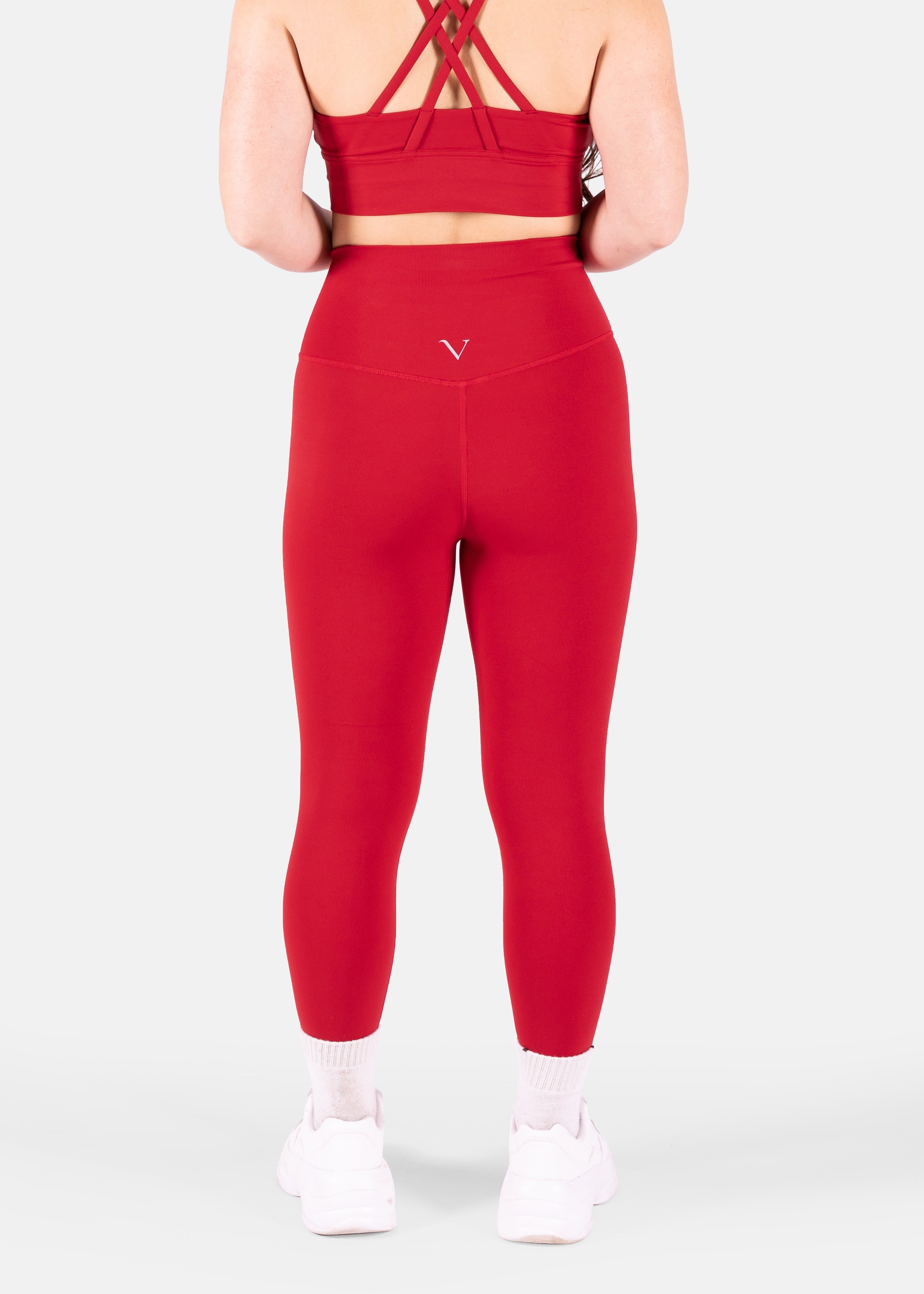 Ultra Flex Seamless Leggings Red sold by Vitae Apparel product image thumbnail 3