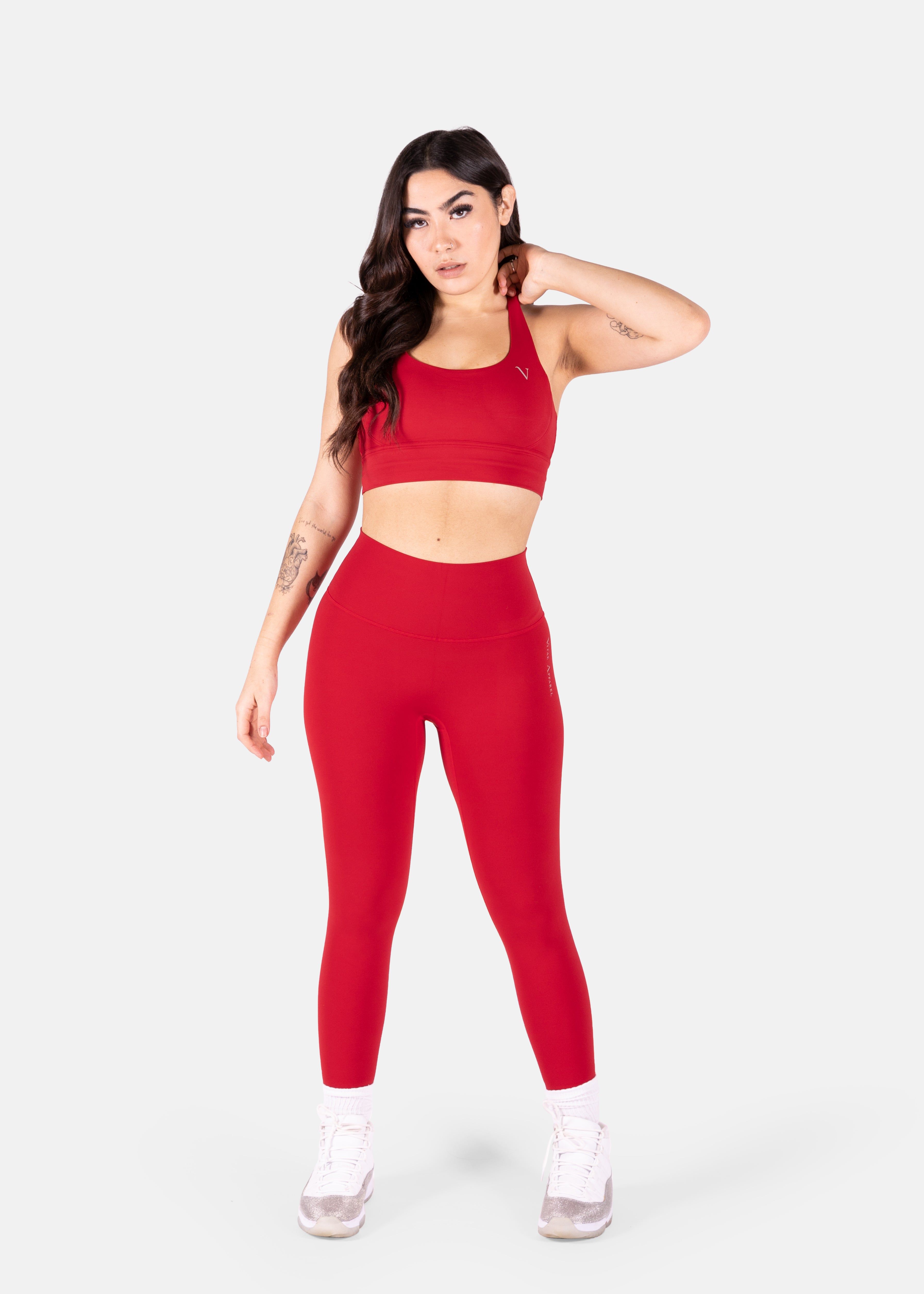 Ultra Flex Seamless Leggings Red sold by Vitae Apparel product image thumbnail 8