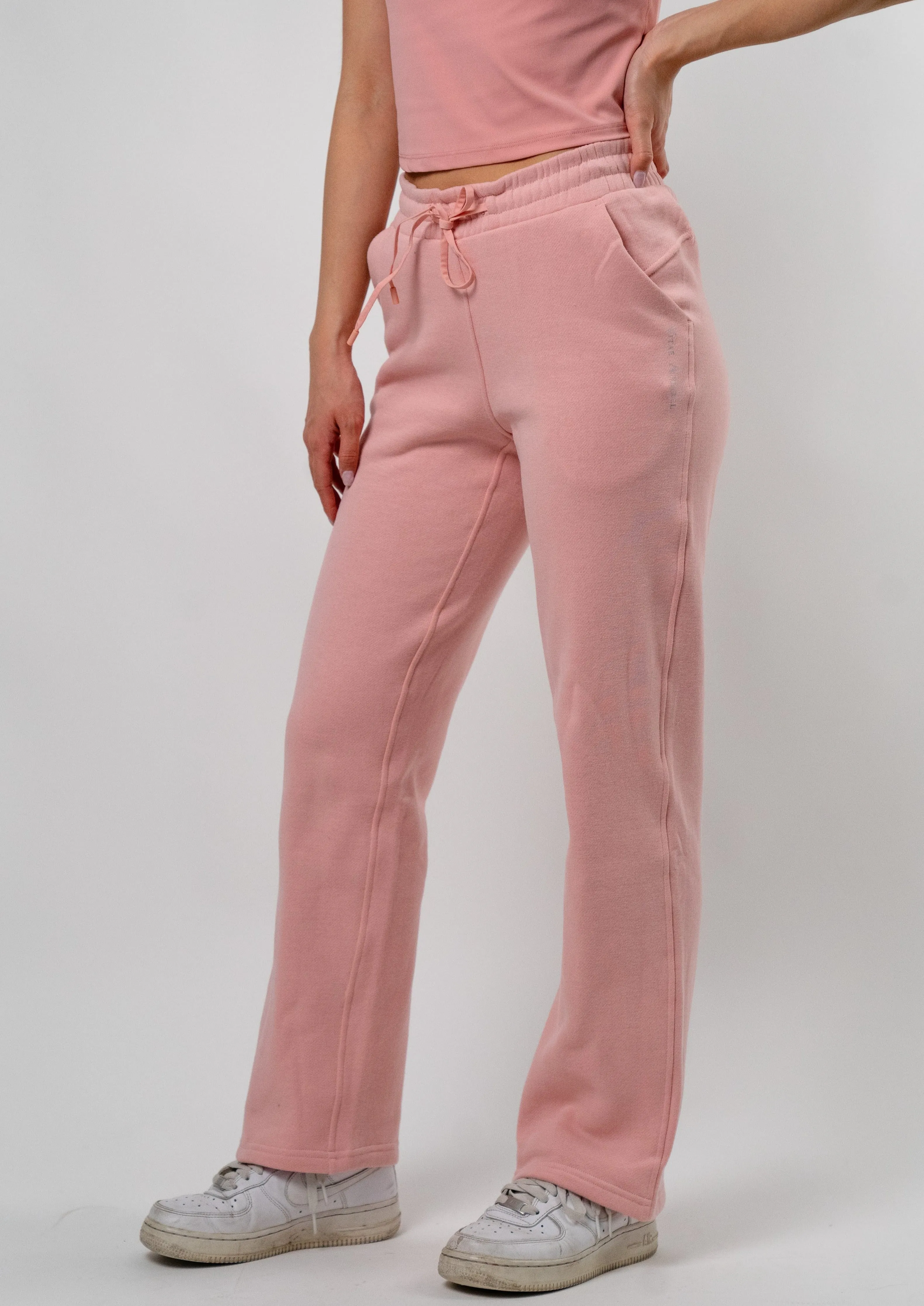 Warm-Up Fleeced Sweat Pant Rose Pink sold by Vitae Apparel
