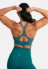 Ultra Support Sports Bra Emerald Green sold by Vitae Apparel