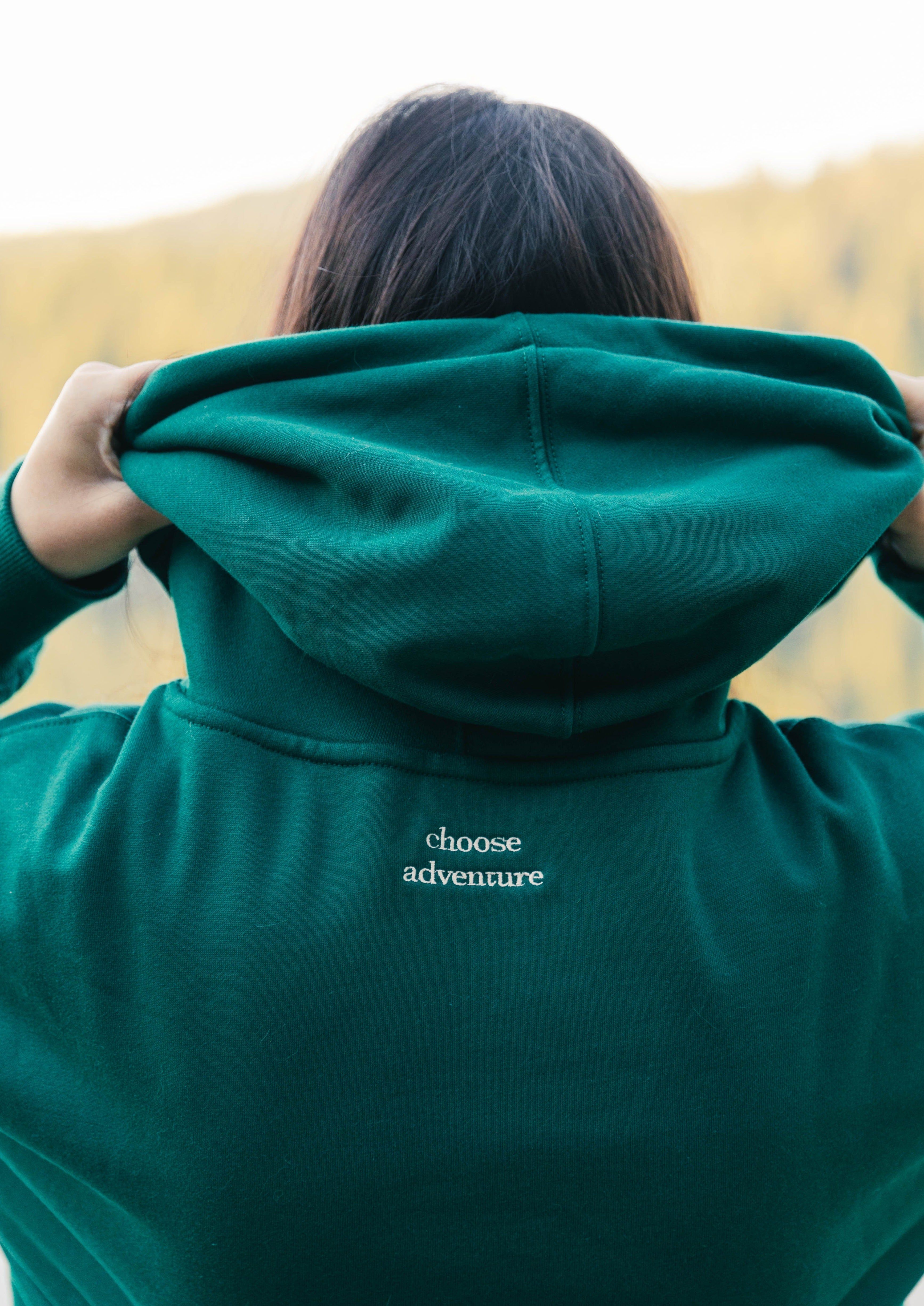 Cheam Oversized Hoodie Dark Forest Green sold by Vitae Apparel product image thumbnail 5