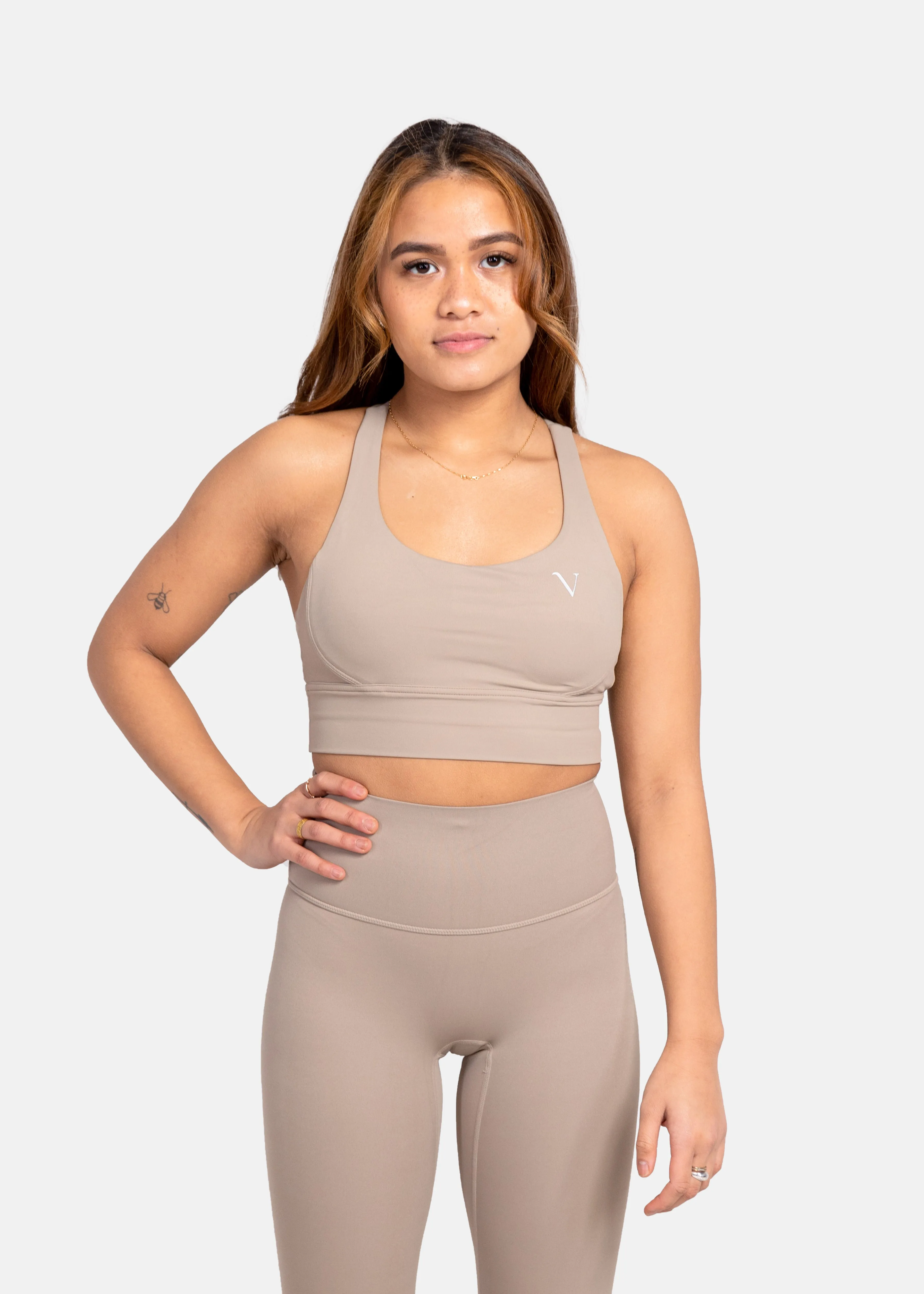 Ultra Lite Sports Bra Chai Latte sold by Vitae Apparel product image thumbnail 5