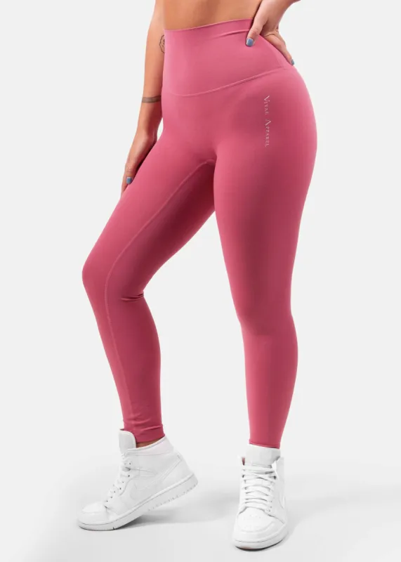 Ultra Flex Seamless Leggings Watermelon Pink sold by Vitae Apparel