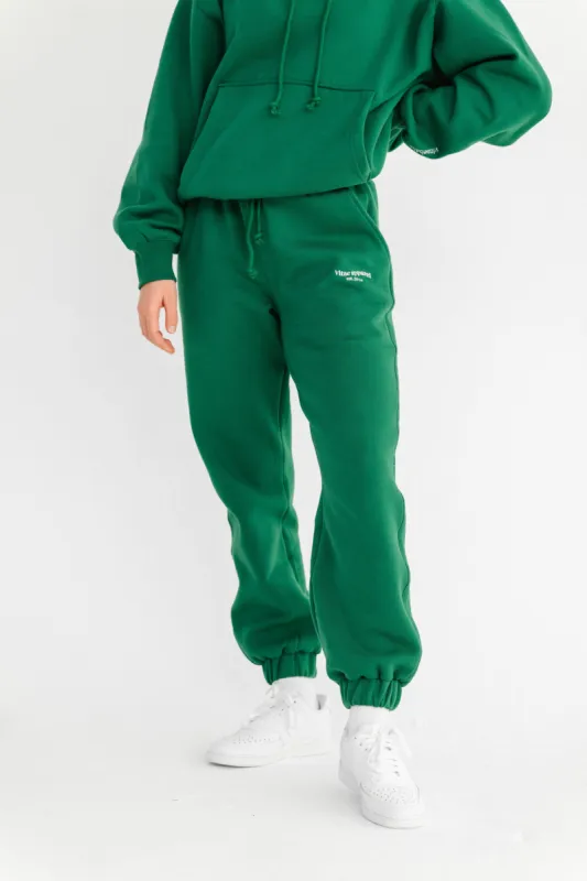 *EXCLUSIVE Dream Chaser Sweatpants Forest Green sold by Vitae Apparel