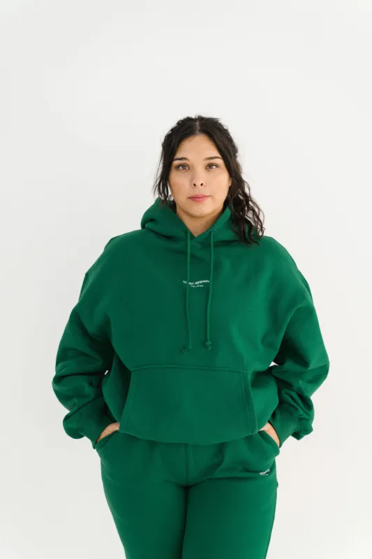 *EXCLUSIVE Make It Happen Hoodie Forest Green sold by Vitae Apparel