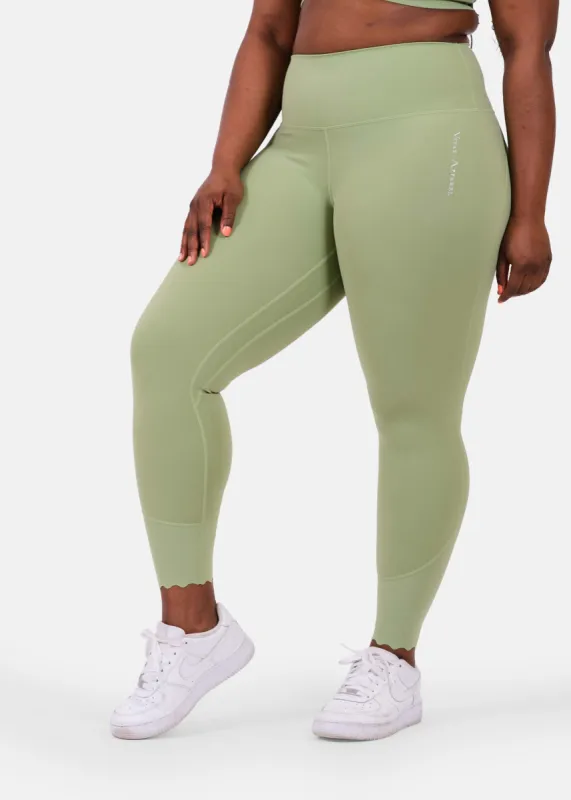 Ultra Pulse Leggings Matcha Green sold by Vitae Apparel