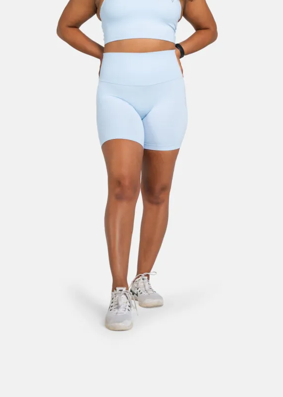 Ultra Cycling Seamless Shorts Ice Blue sold by Vitae Apparel