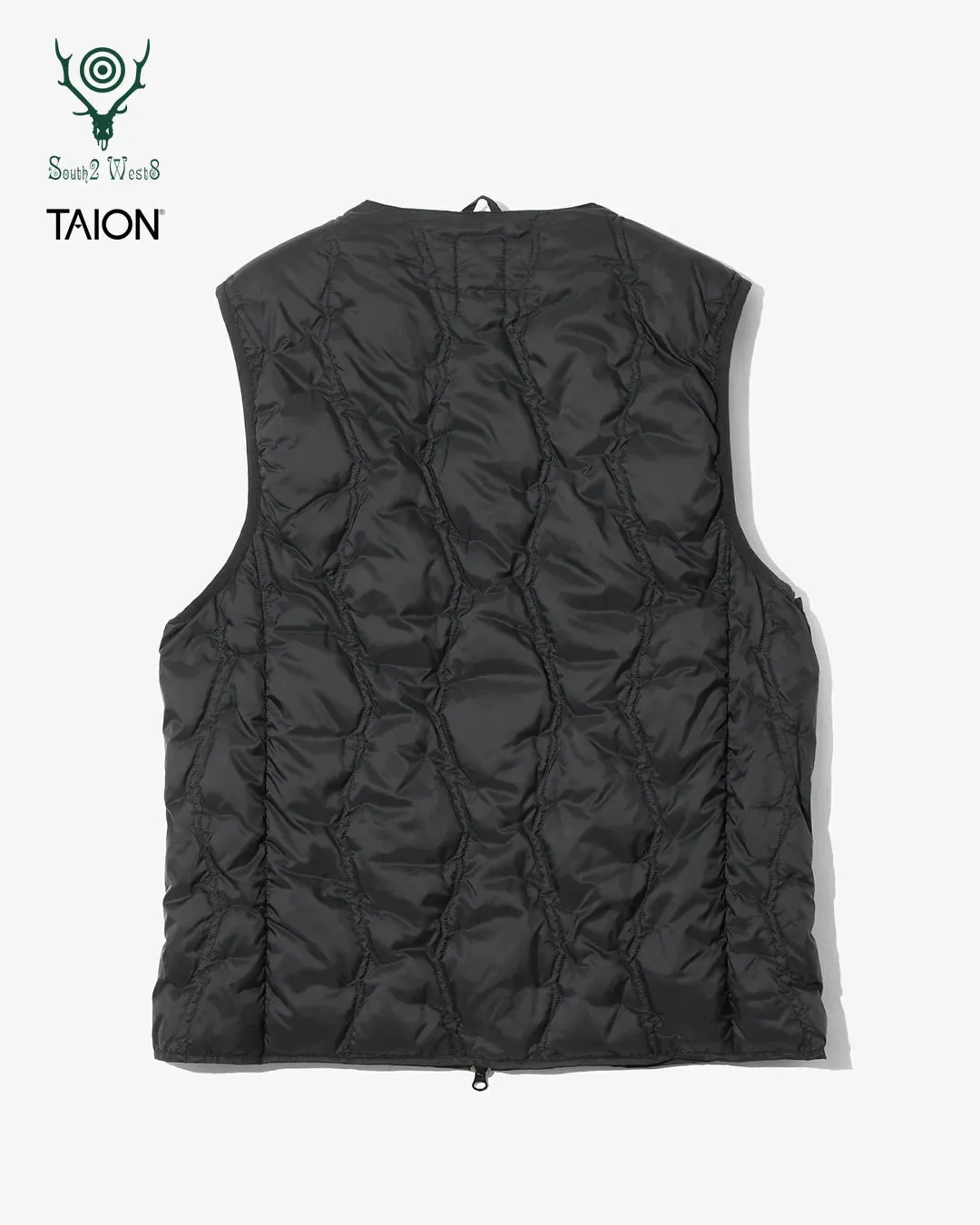 South2 West8 x TAION Crewneck Zip Down Vest <RW697> sold by Taion product image thumbnail 5