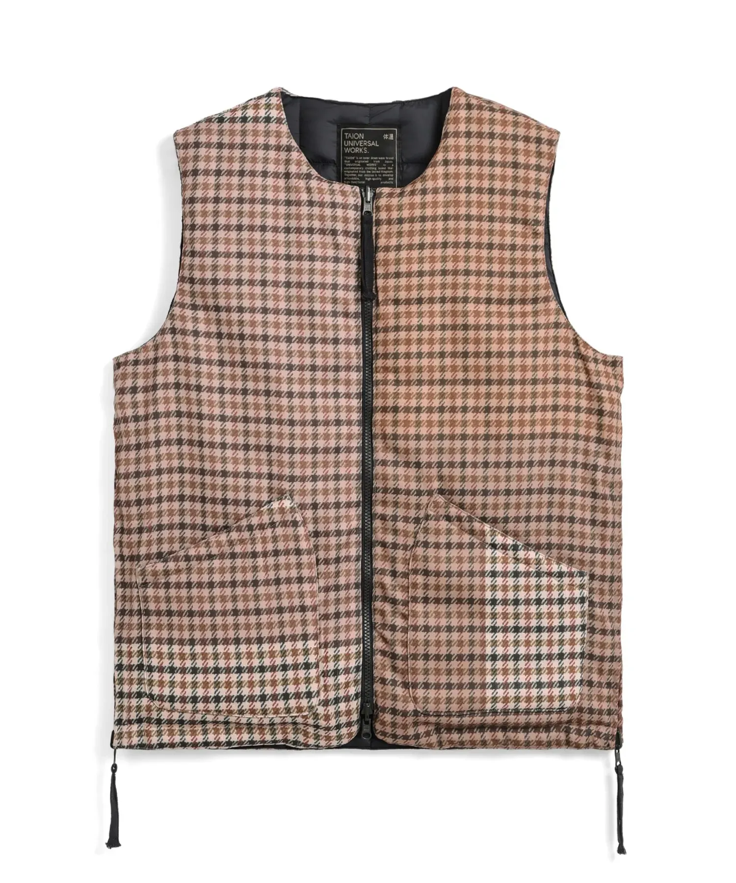 Universal Works x TAION Reversible Zip Down Vest <UW-TA-R004Z> sold by Taion product image thumbnail 3