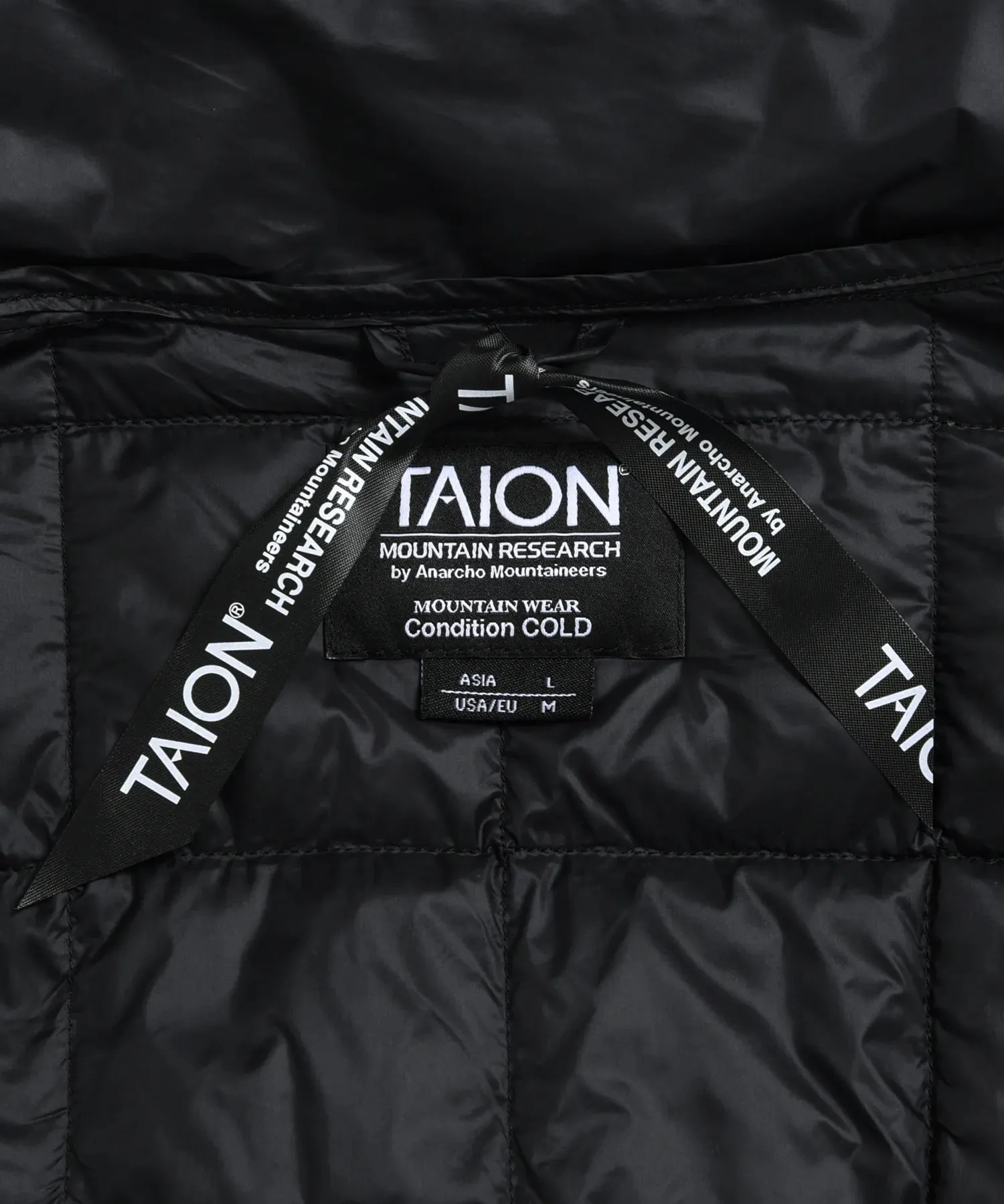 Mountain Research x TAION Basic Down Coach Jacket <MR-TA-109B-WHL> sold by Taion product image thumbnail 3