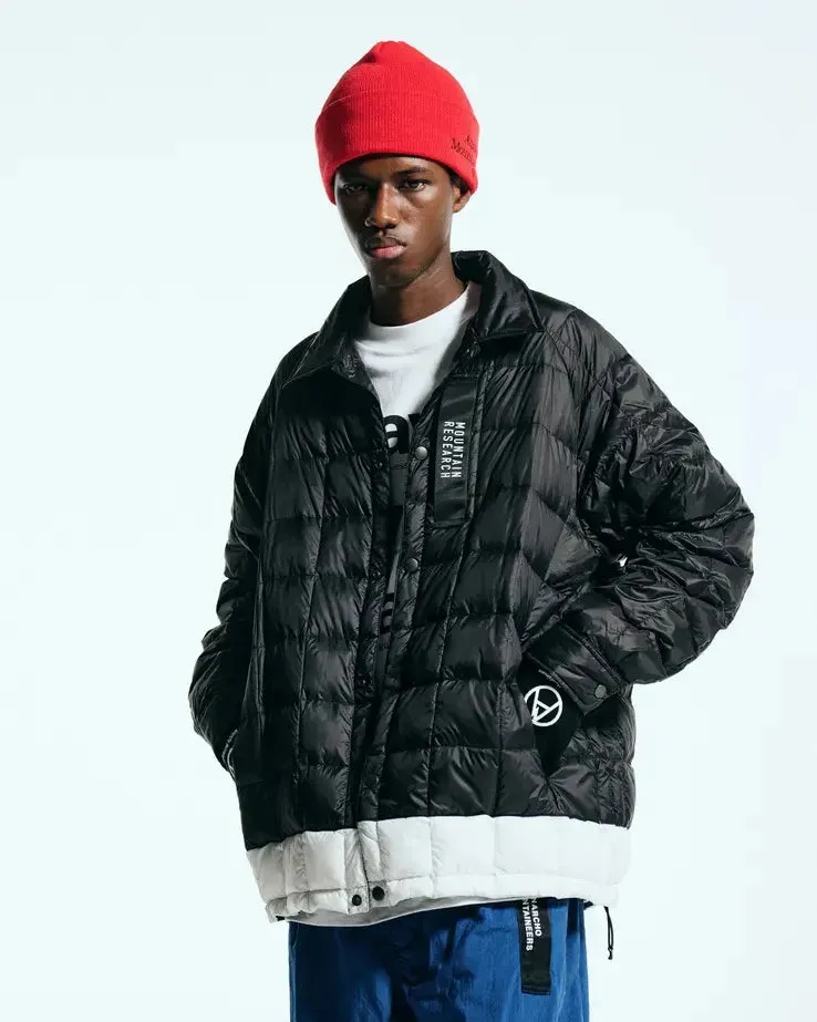 Mountain Research x TAION Basic Down Coach Jacket <MR-TA-109B-WHL> sold by Taion