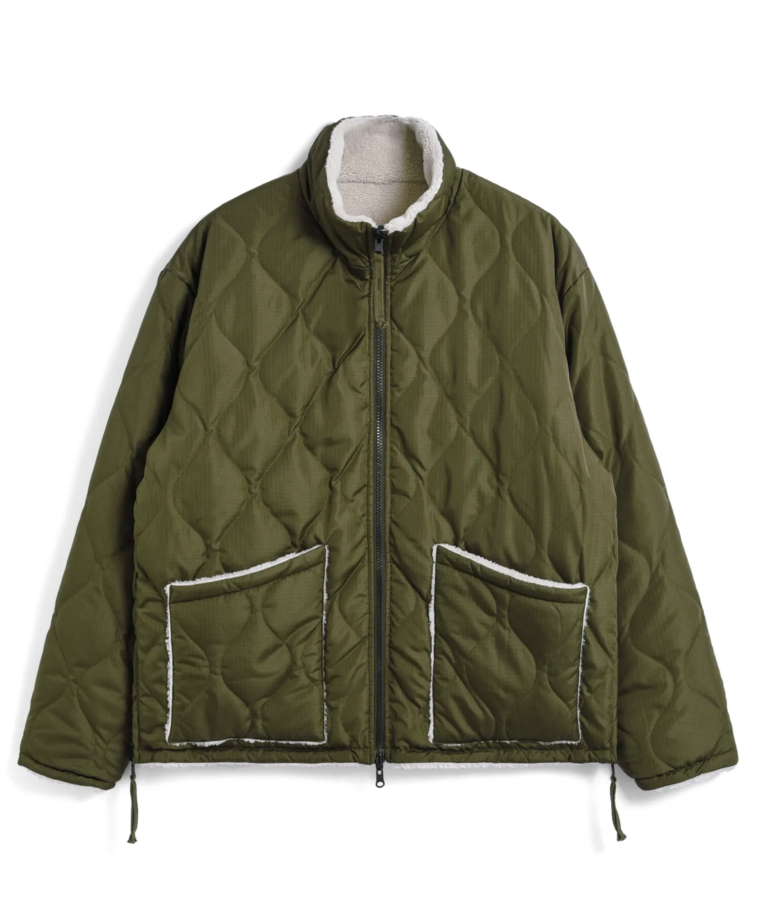Unisex Military Reversible Hi Neck Down Jacket (Hard Shell) sold by Taion product image thumbnail 4