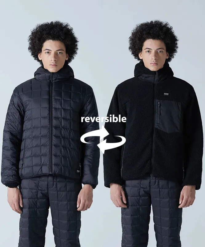 Unisex Mountain Reversible Down x Boa Hoodie sold by Taion