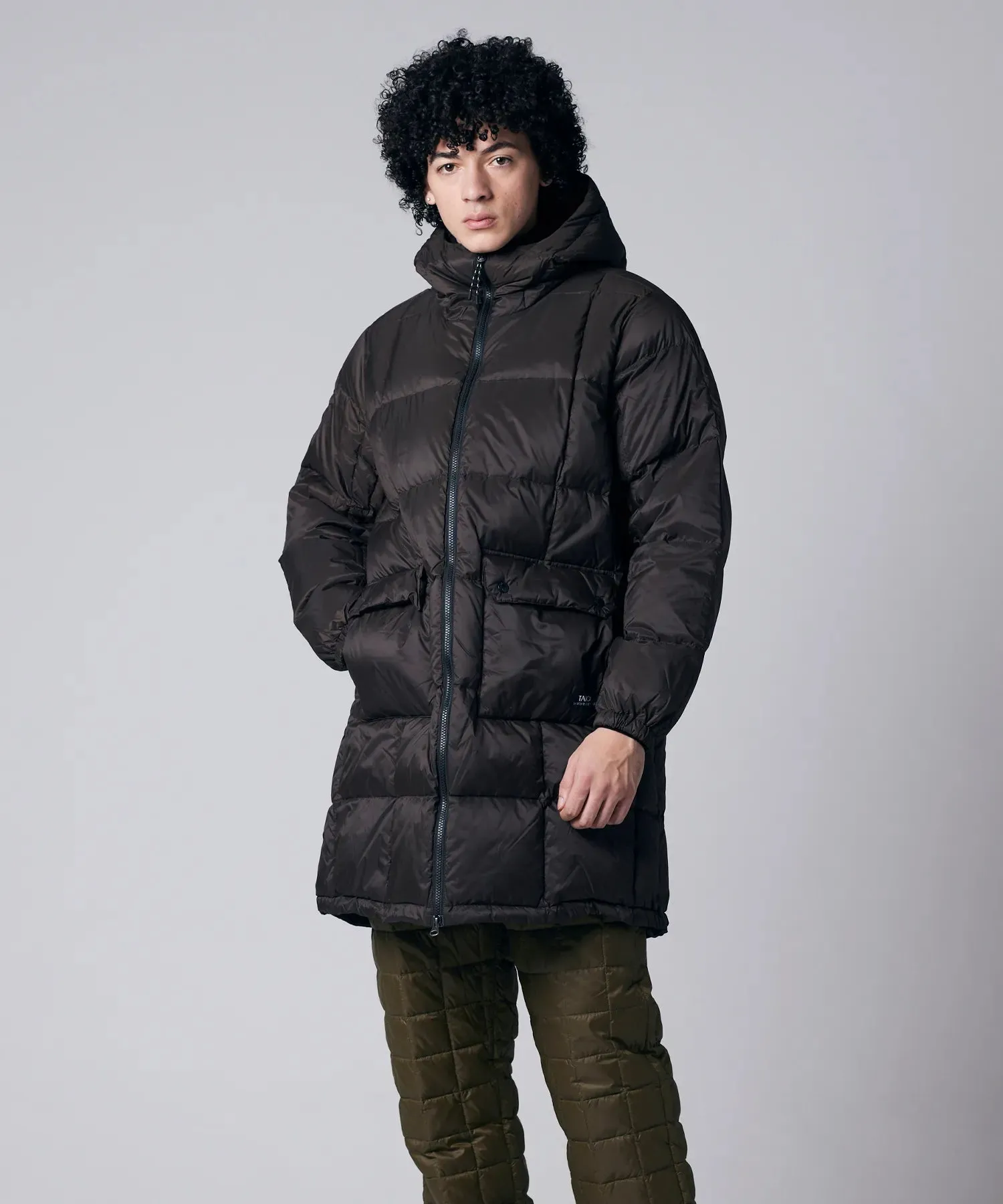 Unisex Mountain Packable Volume Down Hood Coat sold by Taion