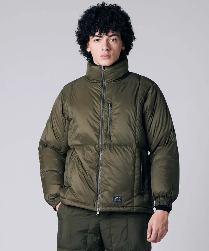 Unisex Work W-Zip Volume Down Jacket made by Taion
