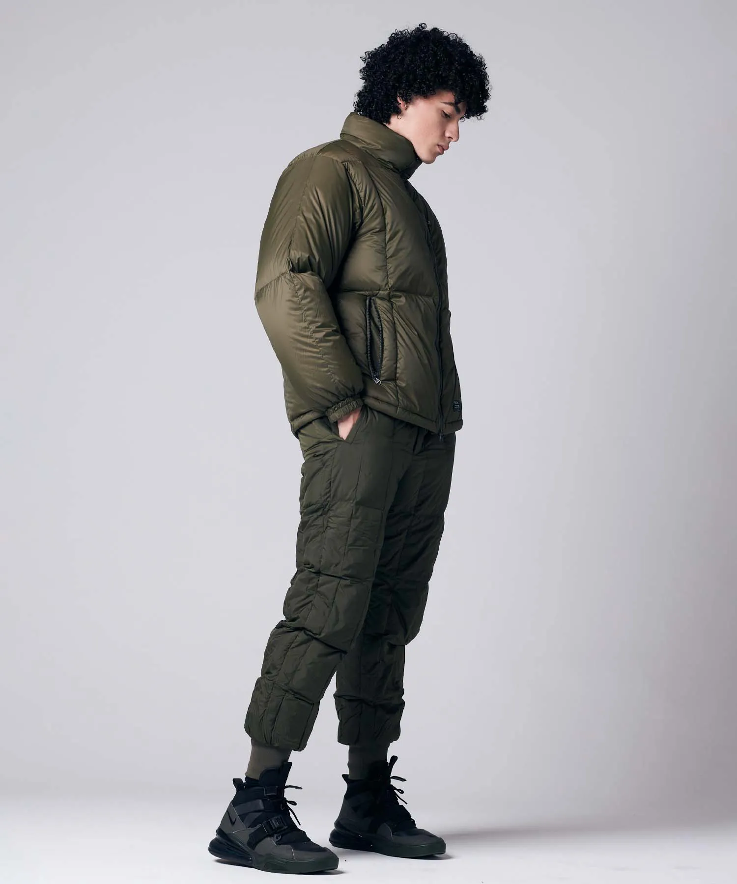 Unisex Work W-Zip Volume Down Jacket sold by Taion product image thumbnail 5