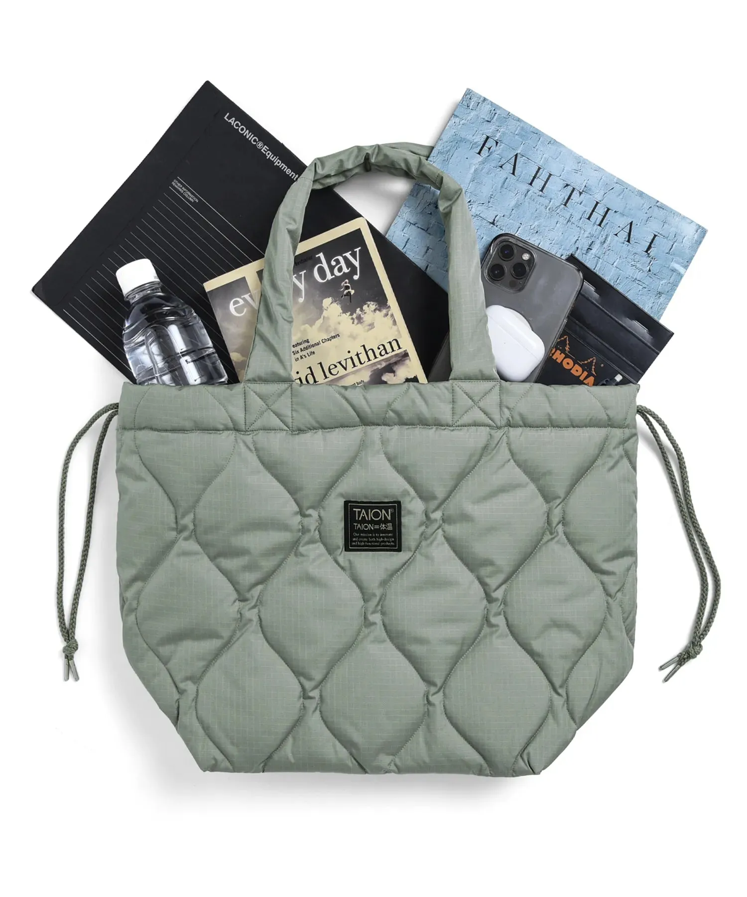 Military Down Tote Bag- M sold by Taion product image thumbnail 3