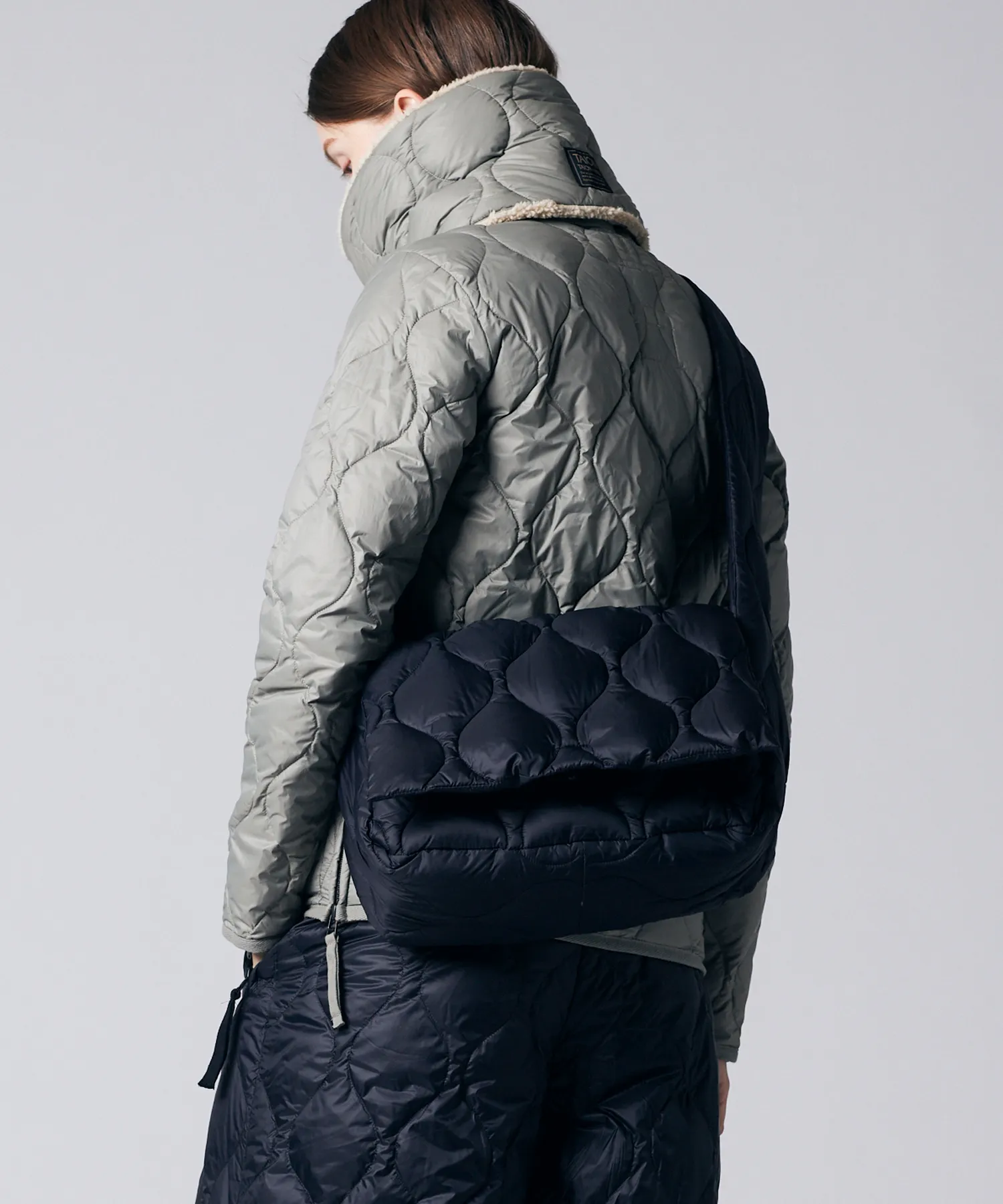 Military Messenger Down Bag-M sold by Taion