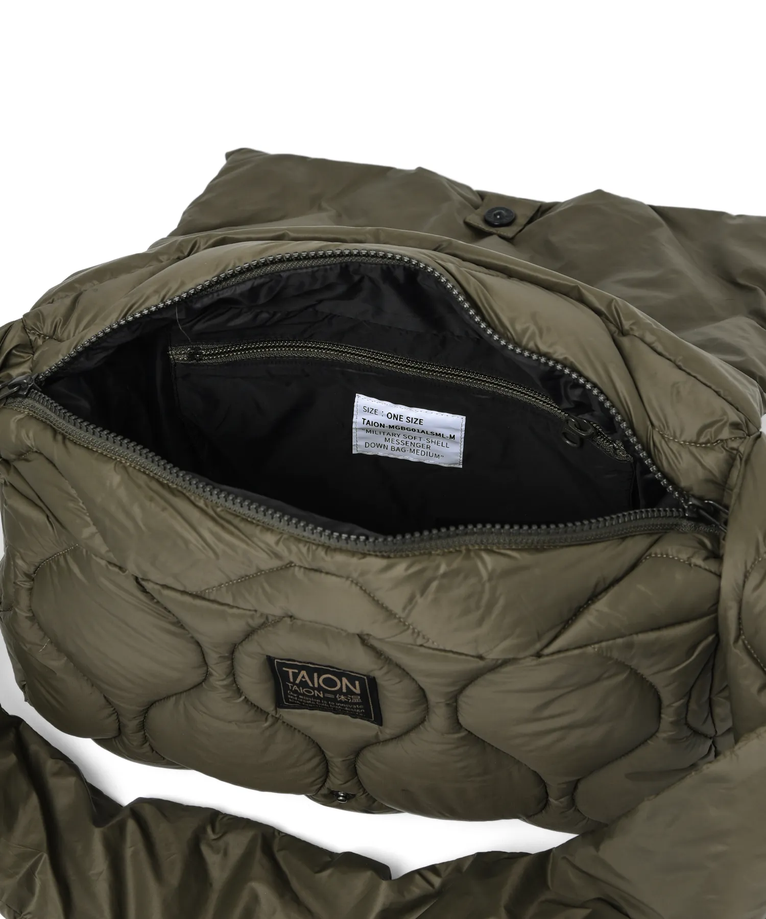 Military Messenger Down Bag-M sold by Taion product image thumbnail 4
