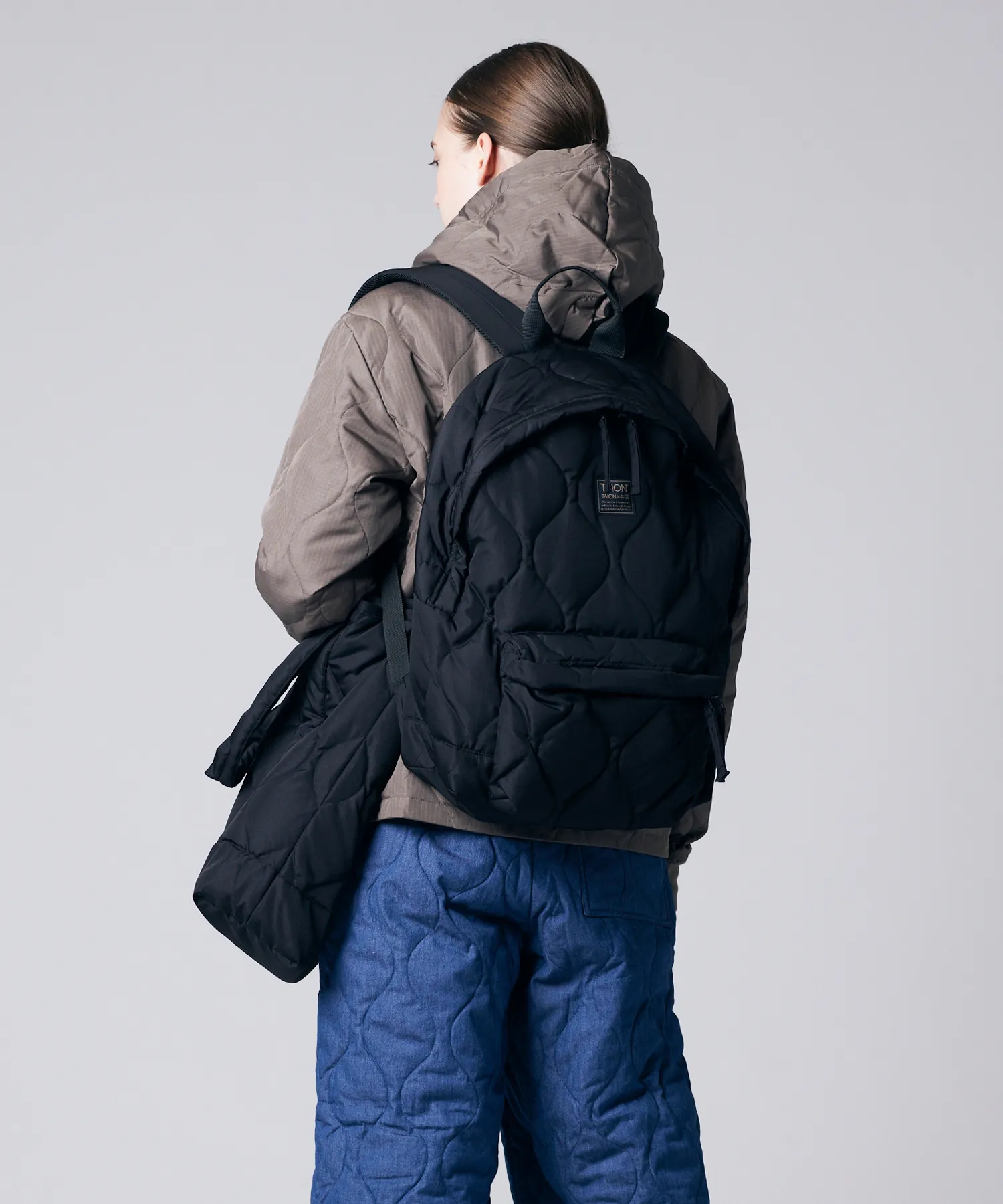 Military Down Backback sold by Taion