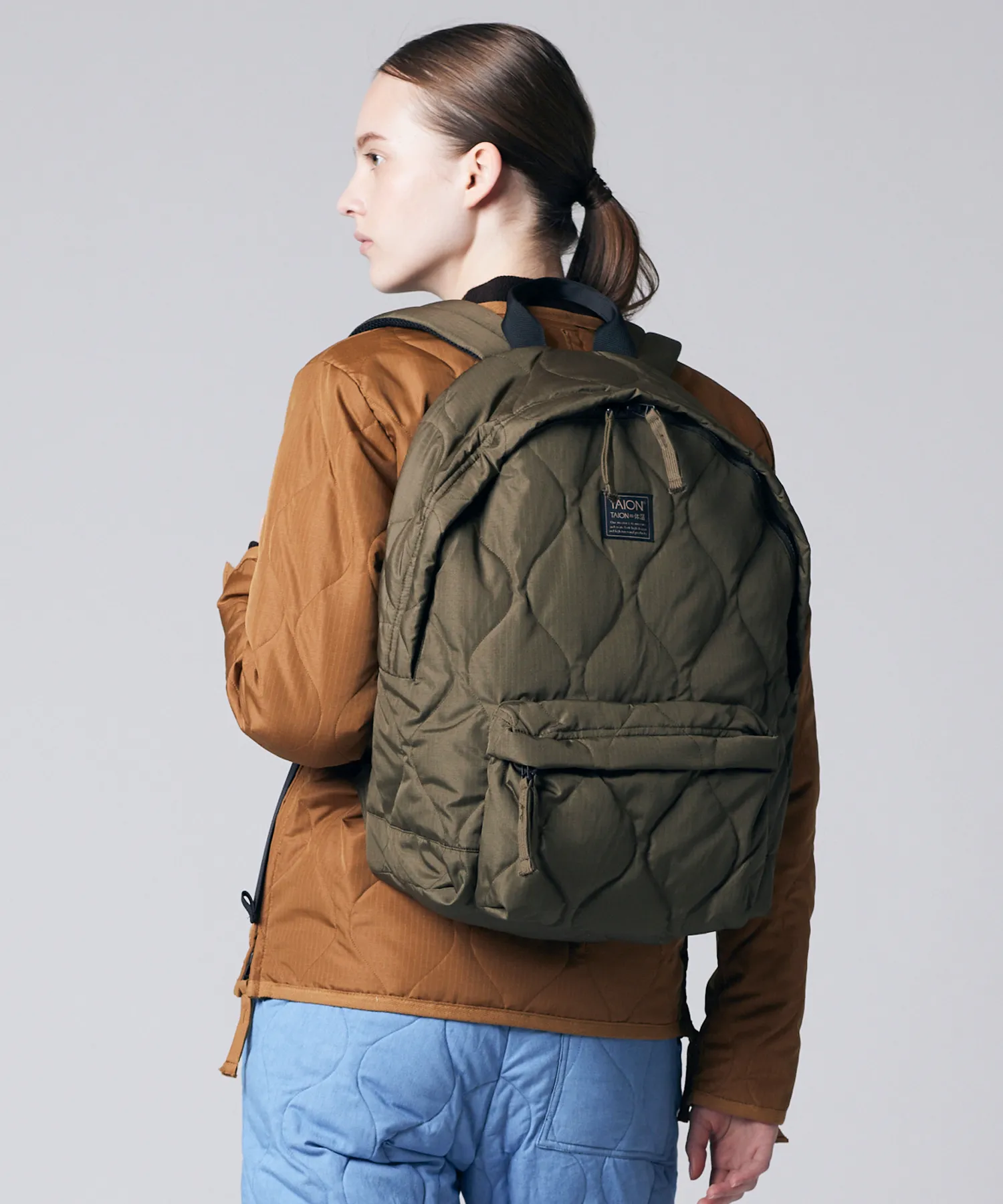 Military Down Backback sold by Taion product image thumbnail 2