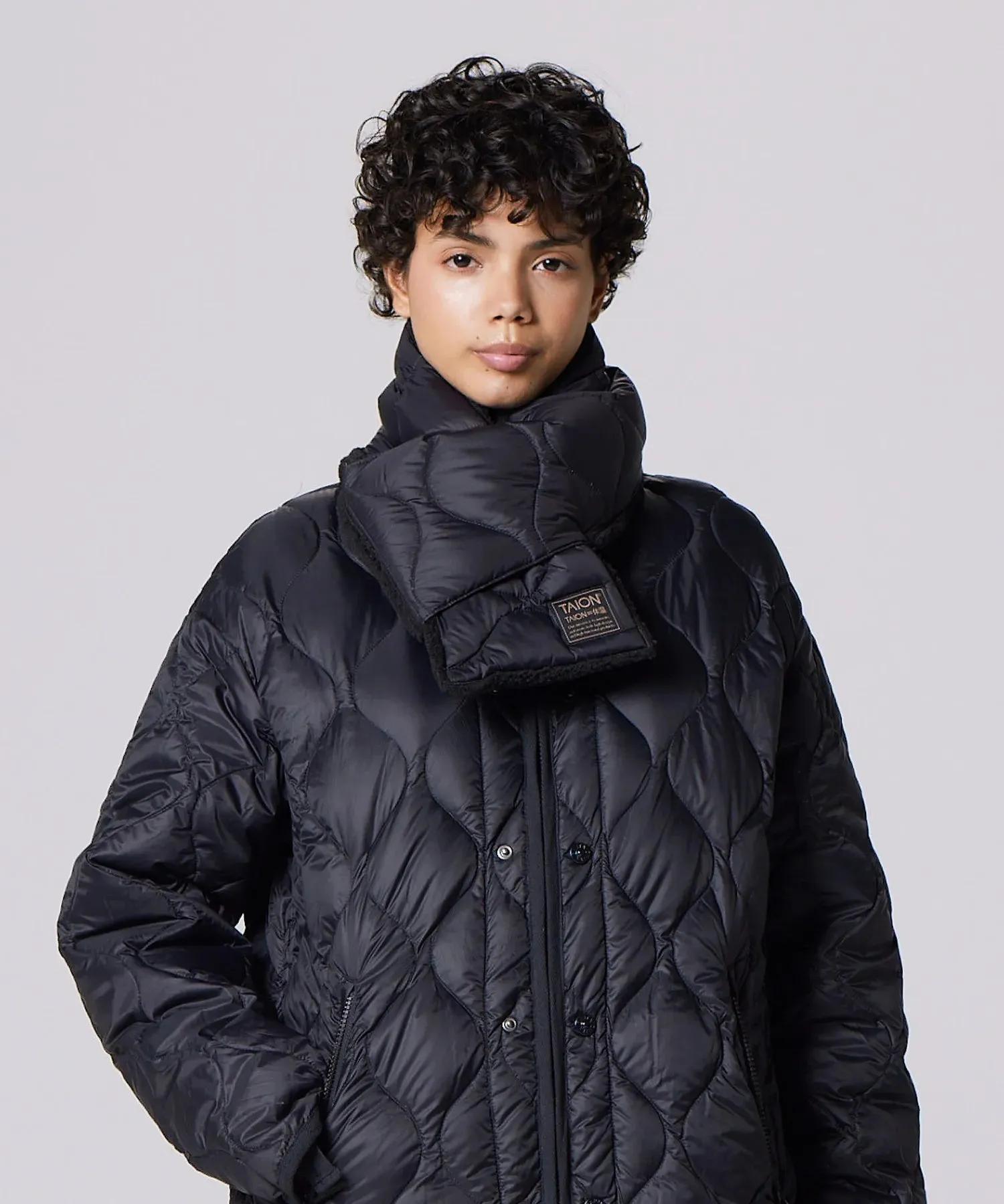 Military Reversible Down Scarf (Soft Shell) sold by Taion