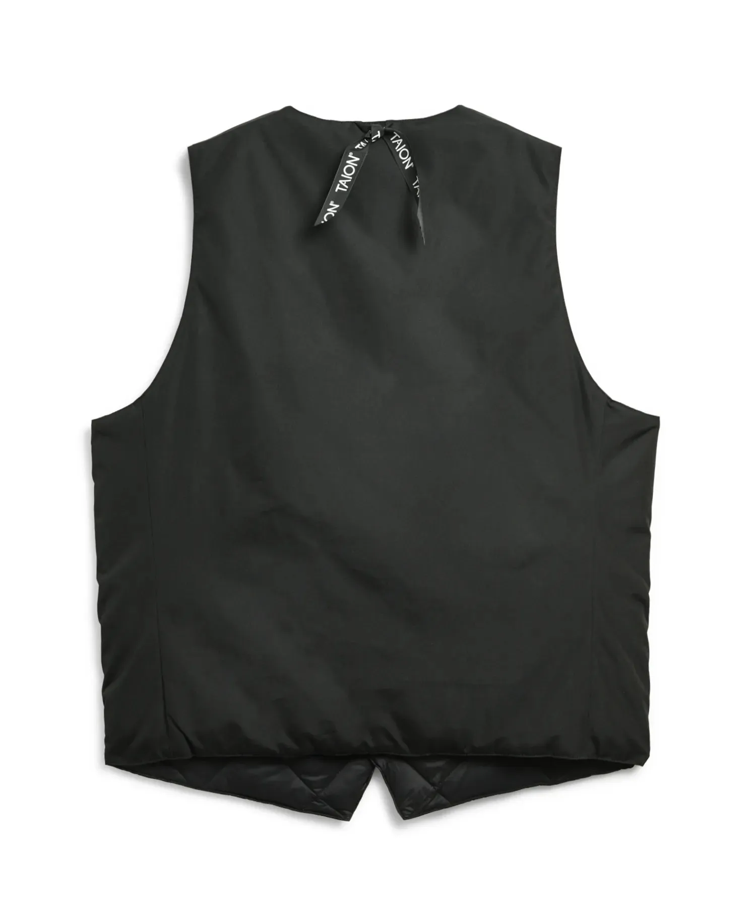 Reversible Single Snap Button Down Gilet sold by Taion product image thumbnail 3