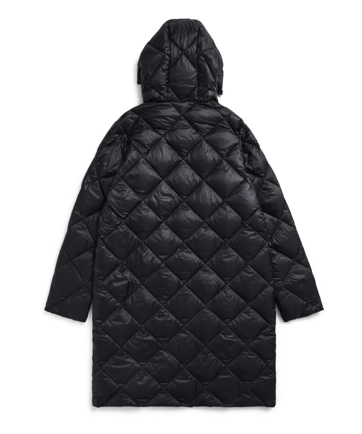 Unisex City Packable Hood Long Down Coat sold by Taion product image thumbnail 3