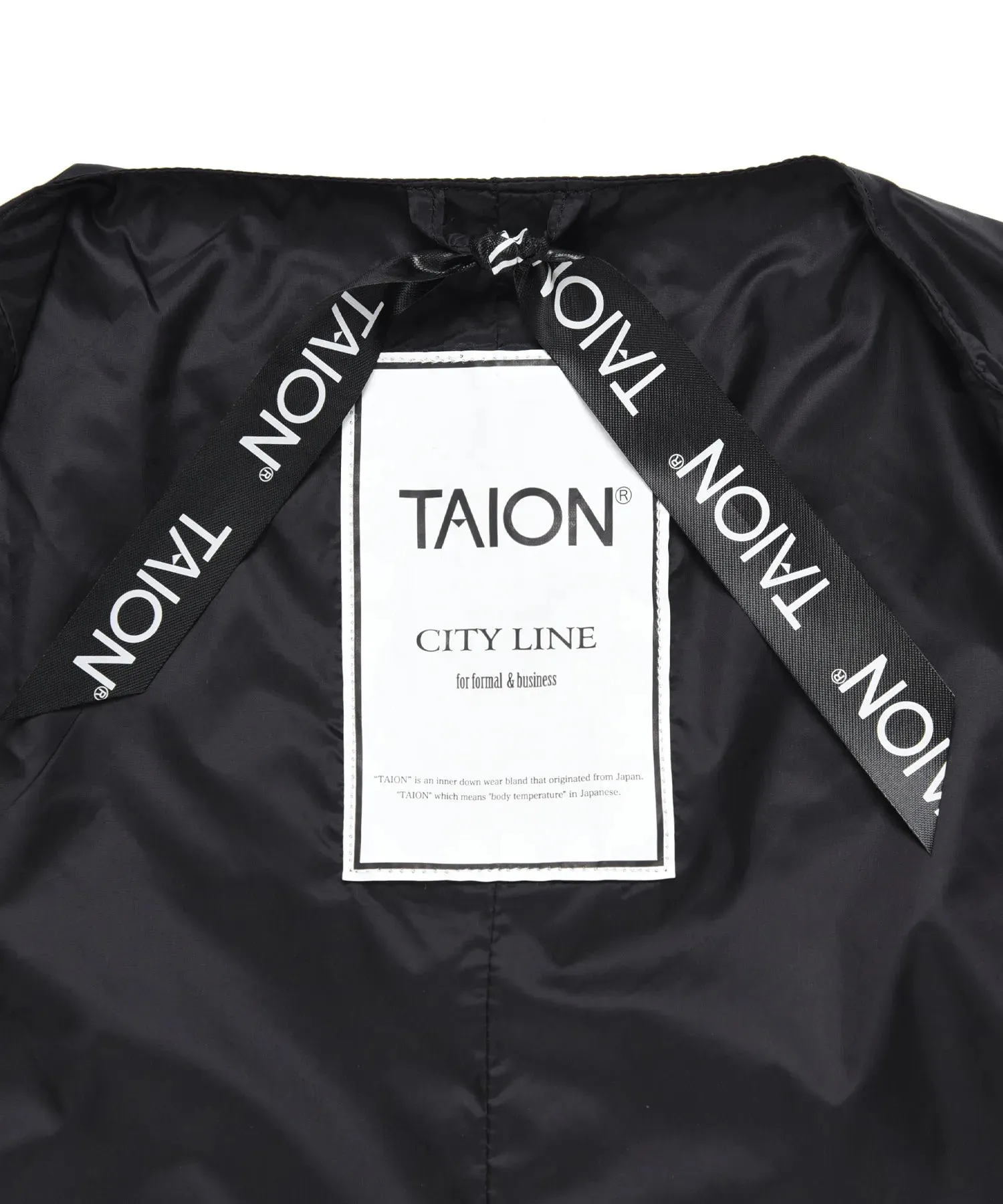 City Single Snap Button Down Gilet sold by Taion product image thumbnail 4