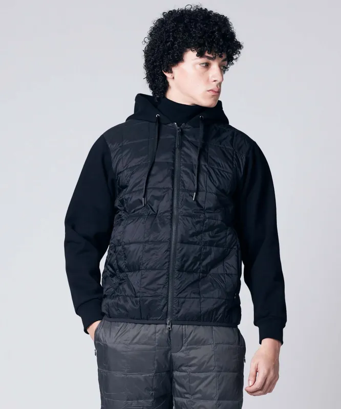 Unisex Basic W-Zip Front Hoodie + Sweats Sleeve made by Taion