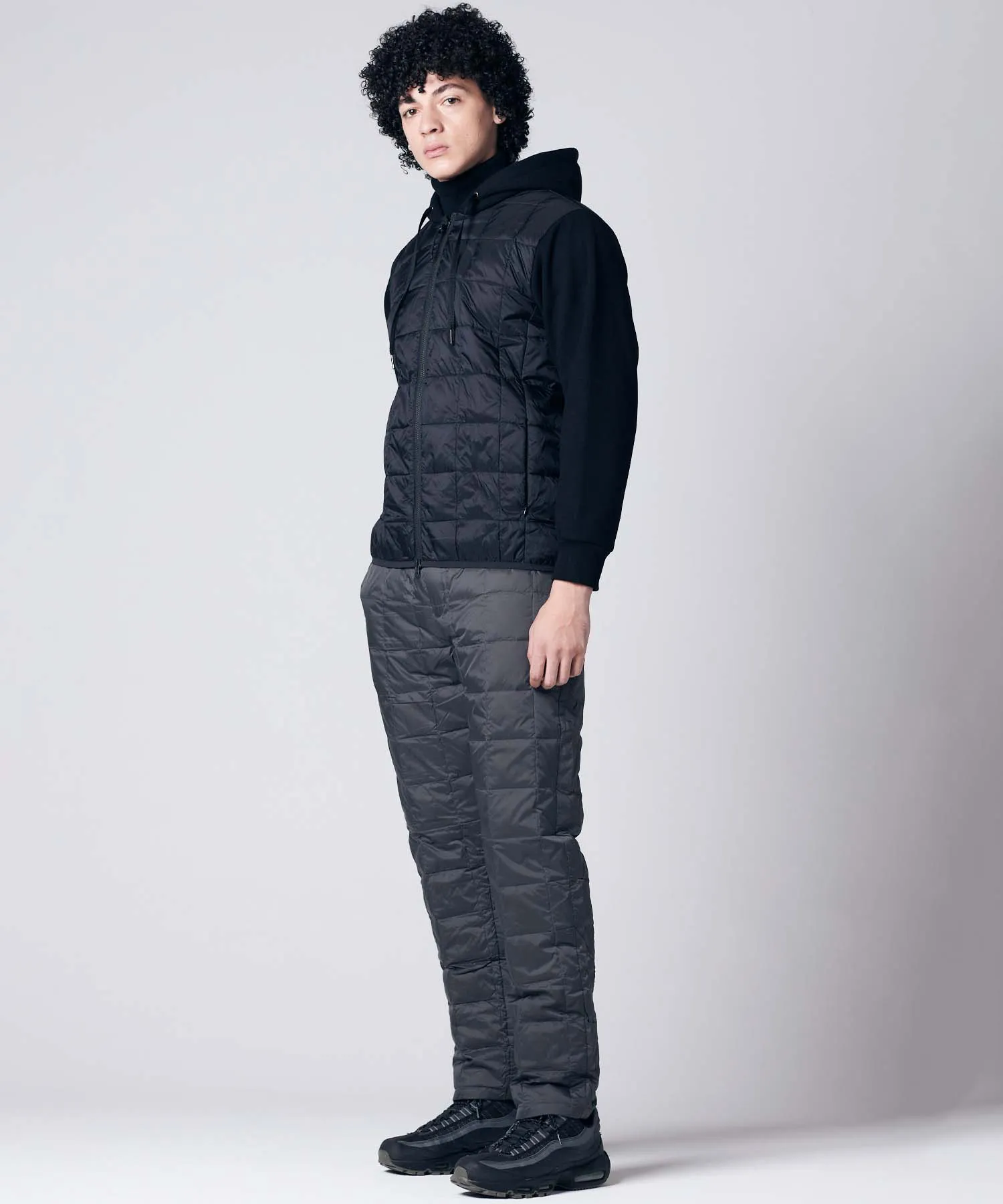 Unisex Basic W-Zip Front Hoodie + Sweats Sleeve sold by Taion product image thumbnail 2