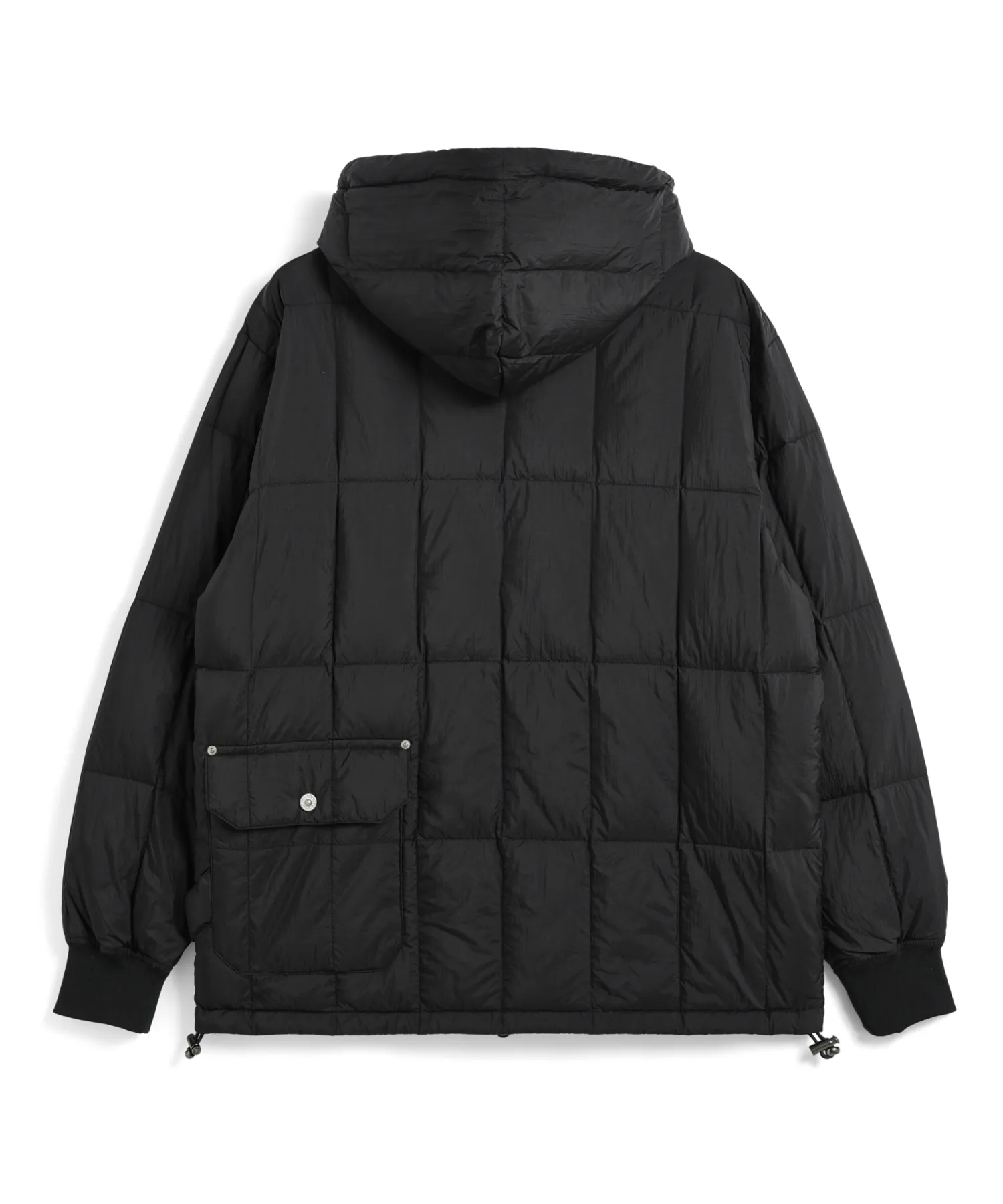 Unisex Work W-Zip Hood Rib Down Jacket sold by Taion product image thumbnail 3