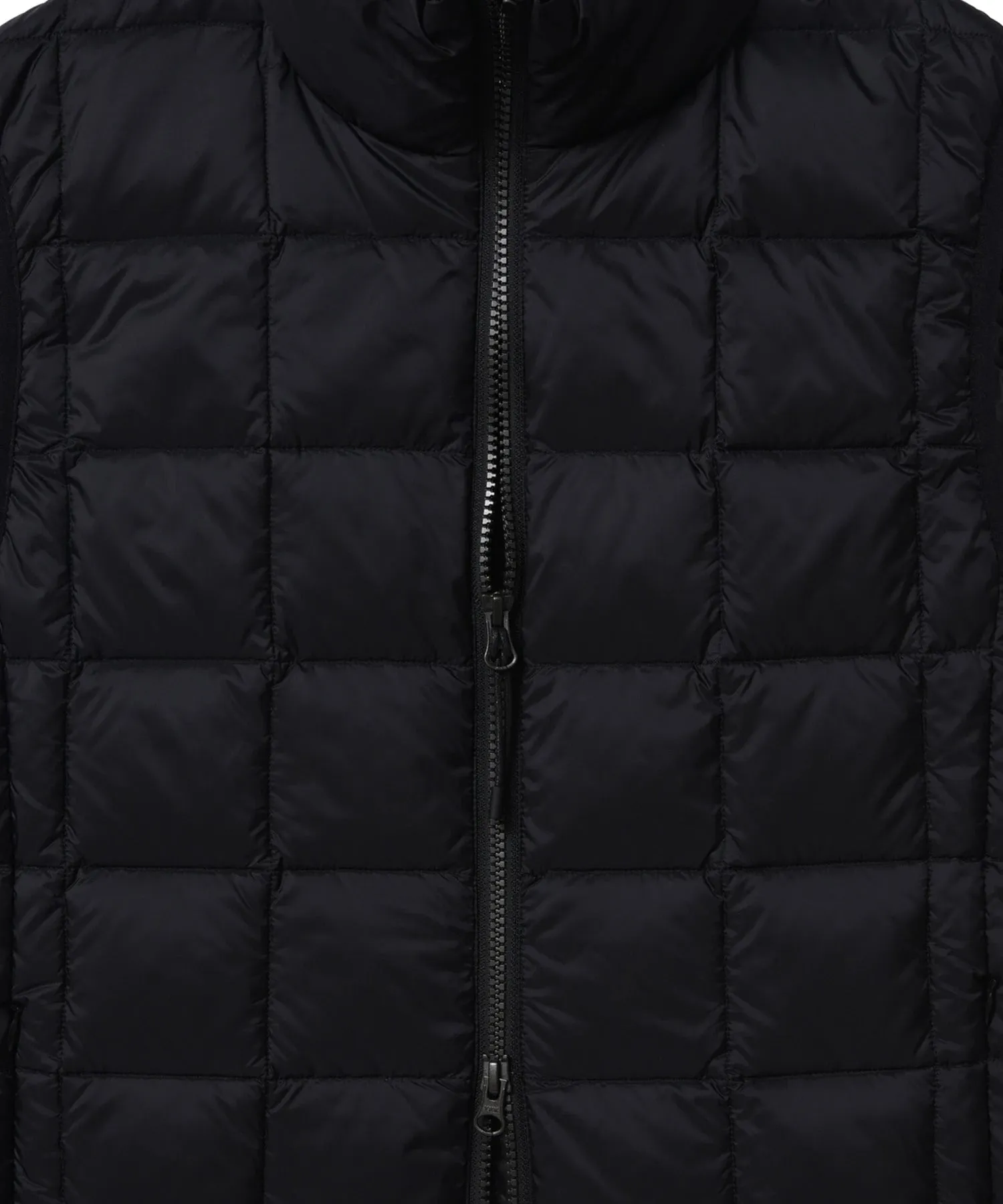 Unisex Basic Hi-Neck W-Zip Down Vest sold by Taion product image thumbnail 5